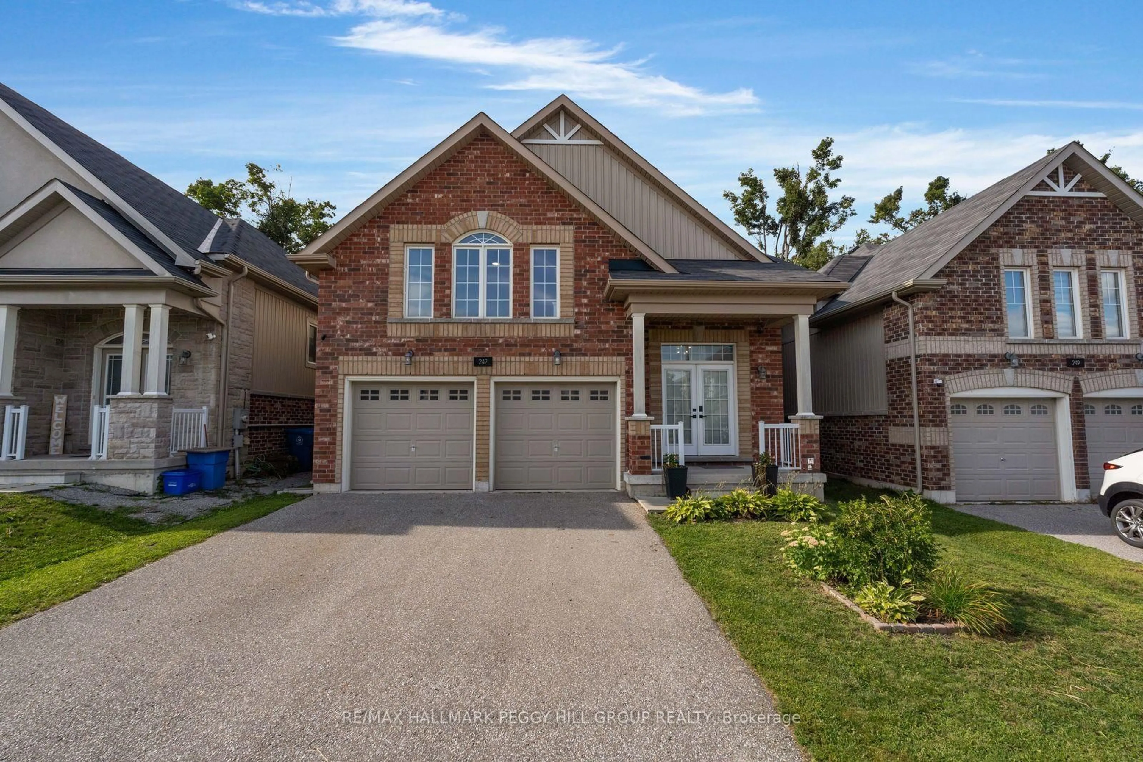 Home with brick exterior material, street for 247 Diana Dr, Orillia Ontario L3V 8J8