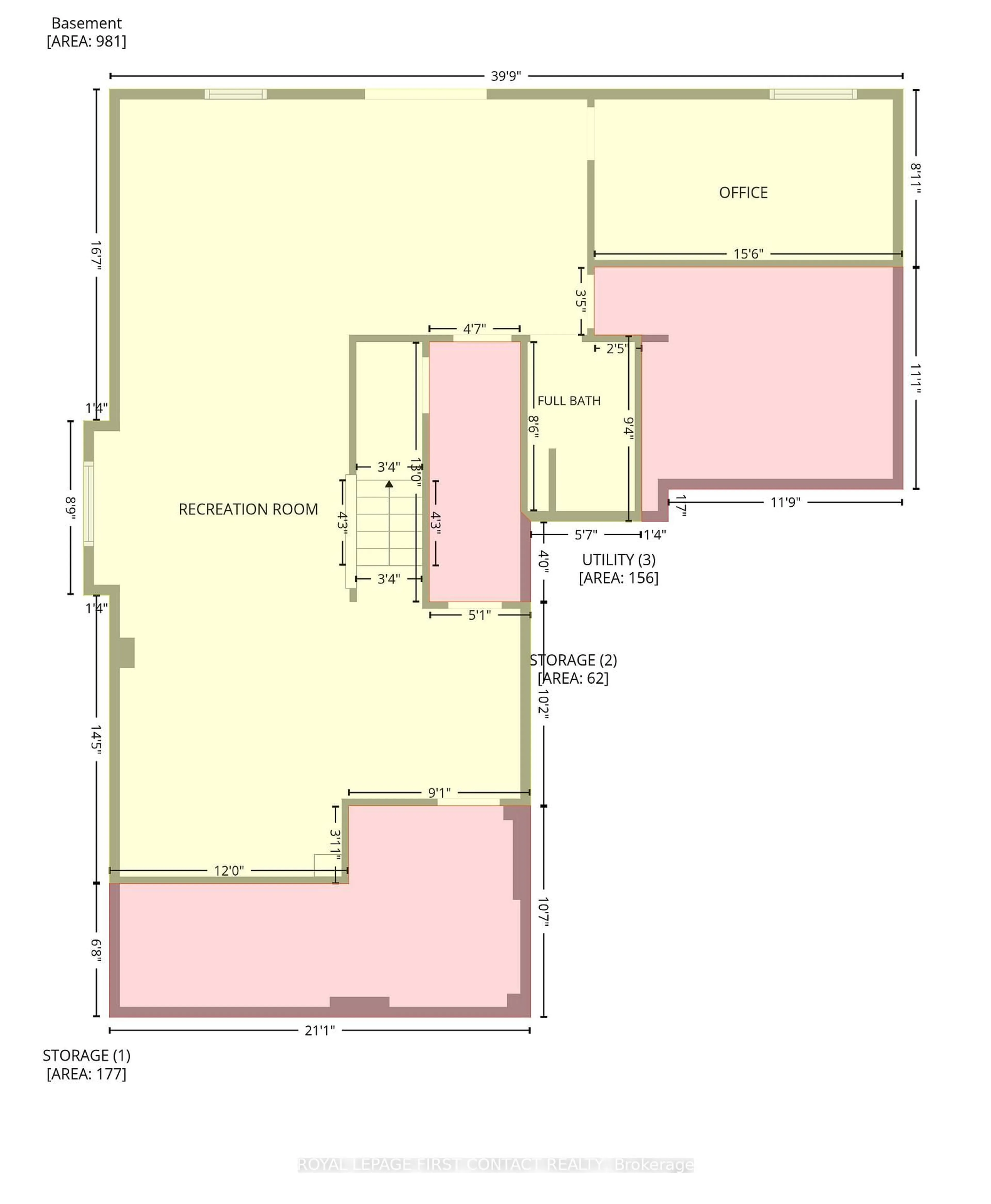 Floor plan for 36 Regalia Way, Barrie Ontario L4M 7H8