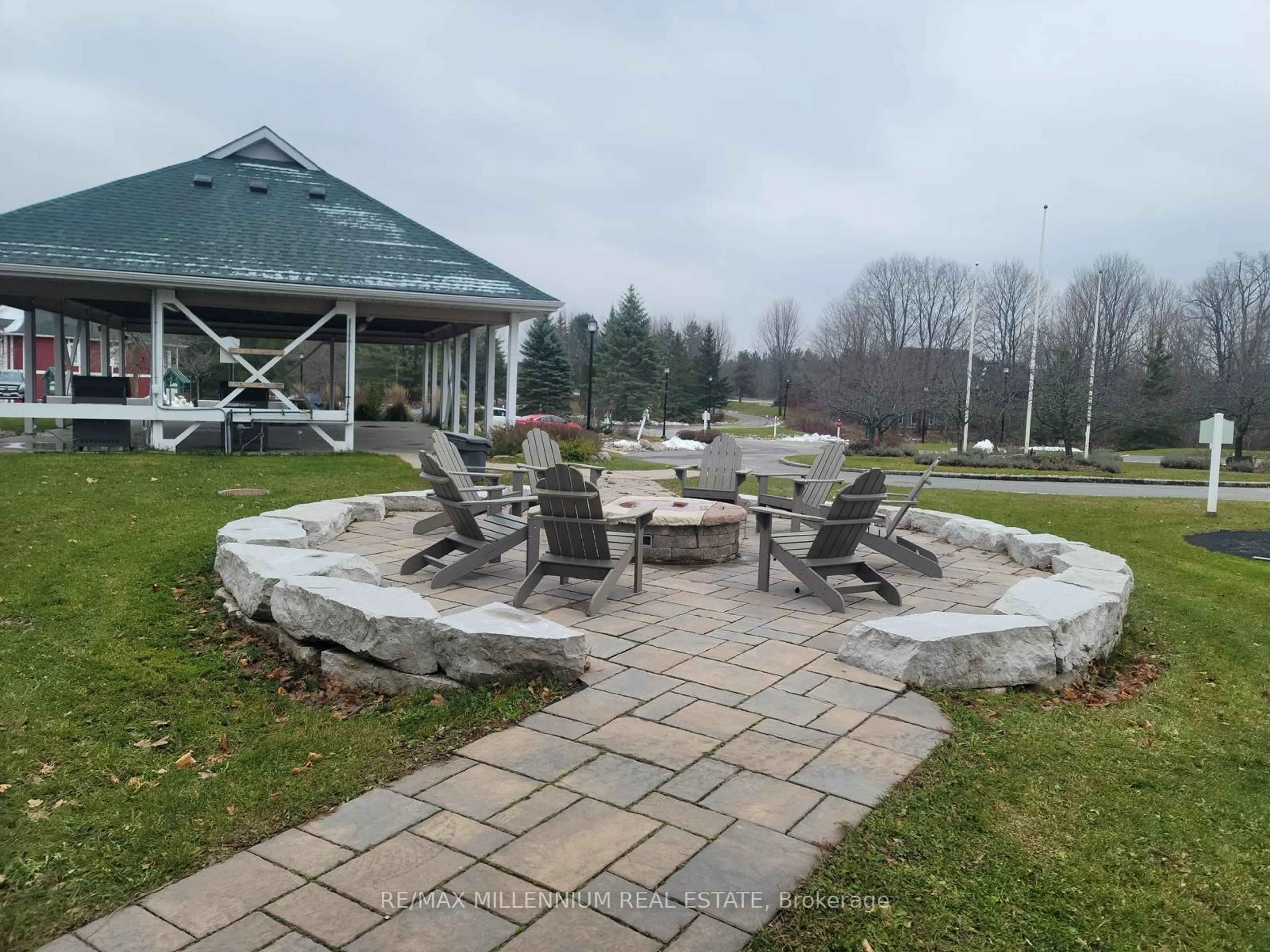 Patio, water/lake/river/ocean view for 90 Highland Dr #2442-43, Oro-Medonte Ontario L0L 2L0