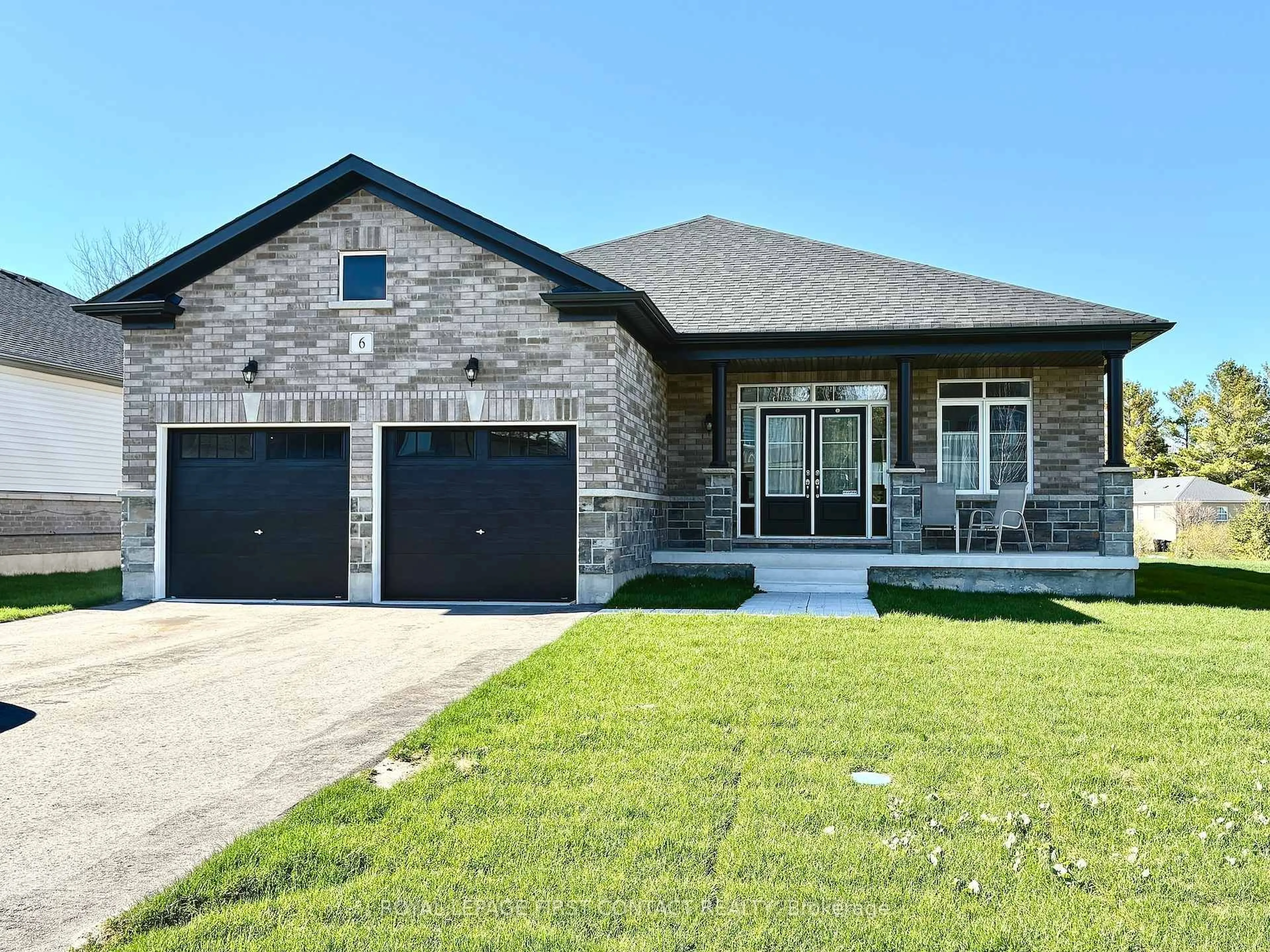Home with brick exterior material, street for 6 Misty Ridge Rd, Wasaga Beach Ontario L9Z 0R8
