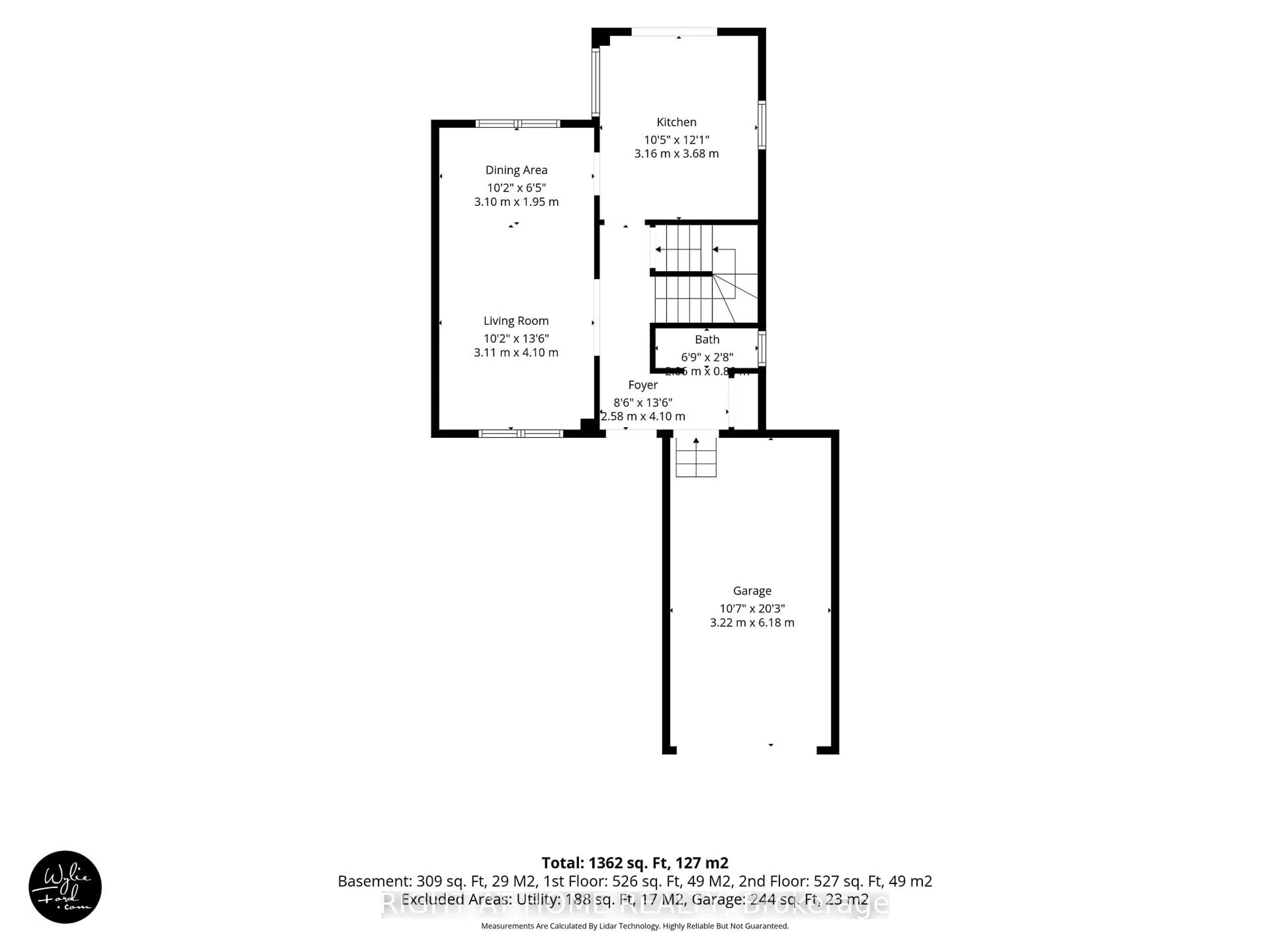 Floor plan for 6 Ward Dr, Barrie Ontario L4N 7N9