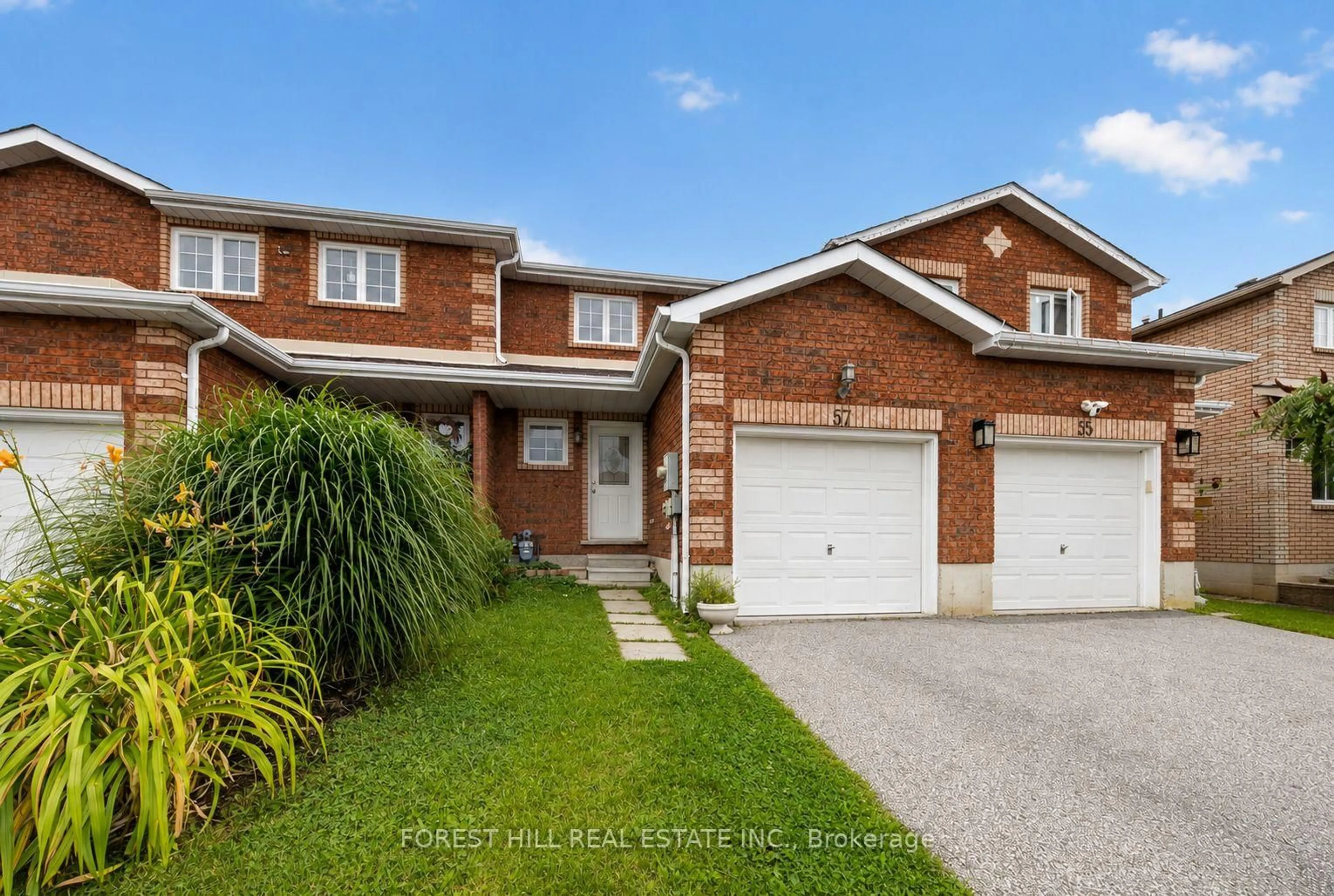 Home with brick exterior material, street for 57 Michael Cres, Barrie Ontario L4M 6Z2