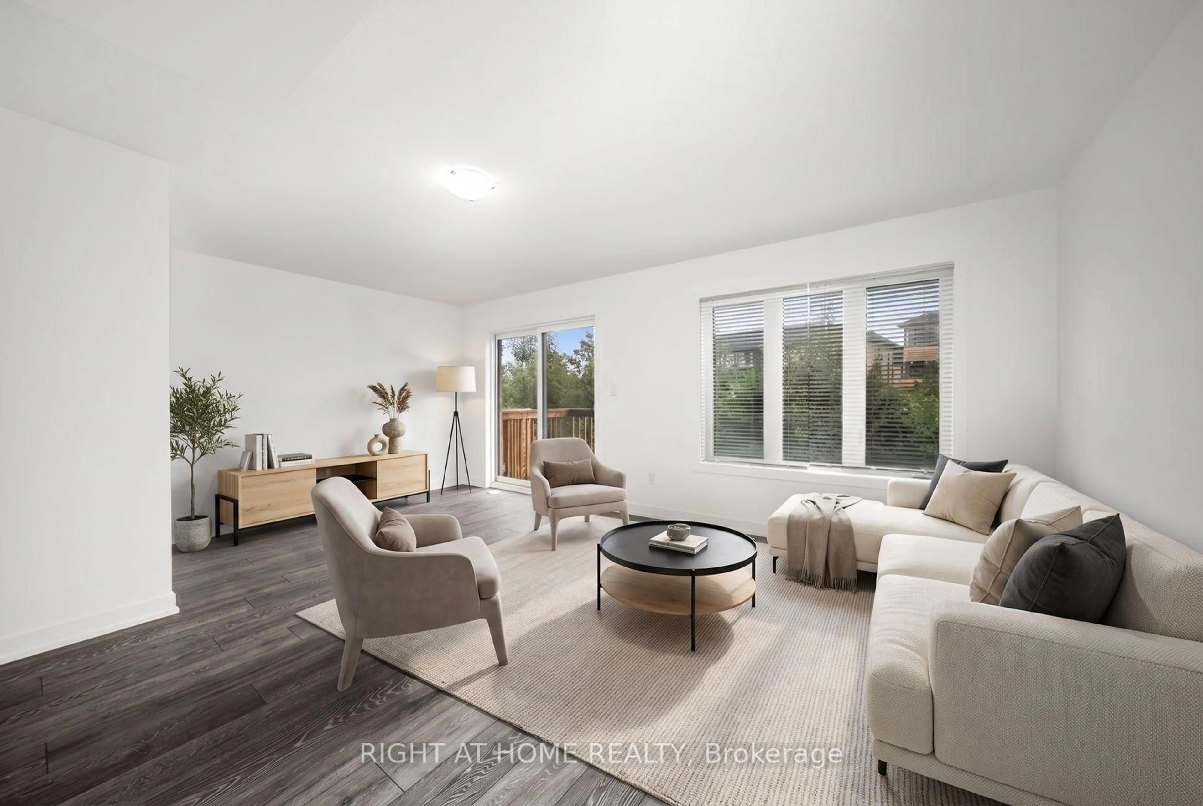Living room with furniture, unknown for 6 Blue Forest Cres, Barrie Ontario L9J 0N3