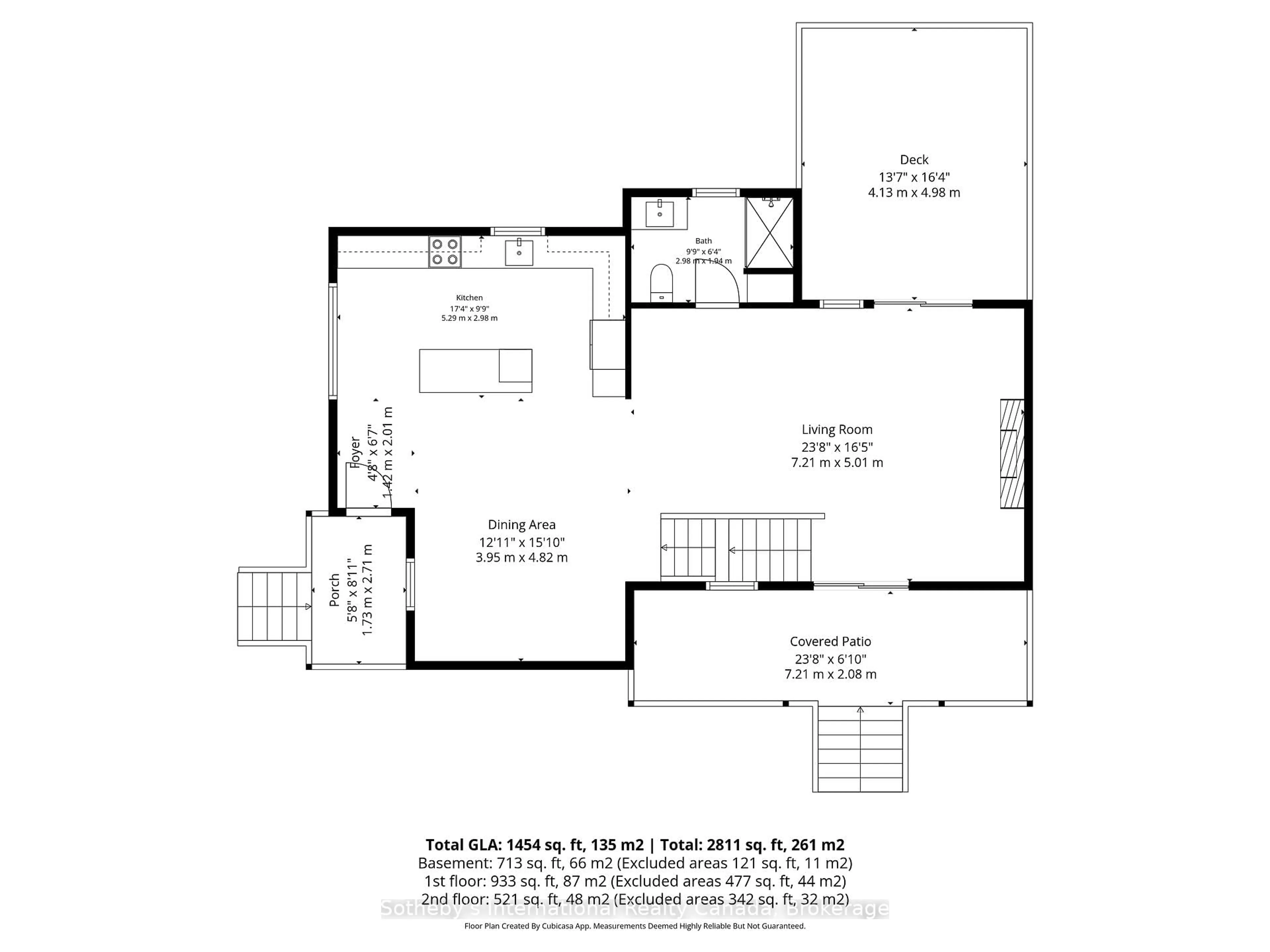 Floor plan for 1952 Nottawasaga, Clearview Ontario L0M 1S0