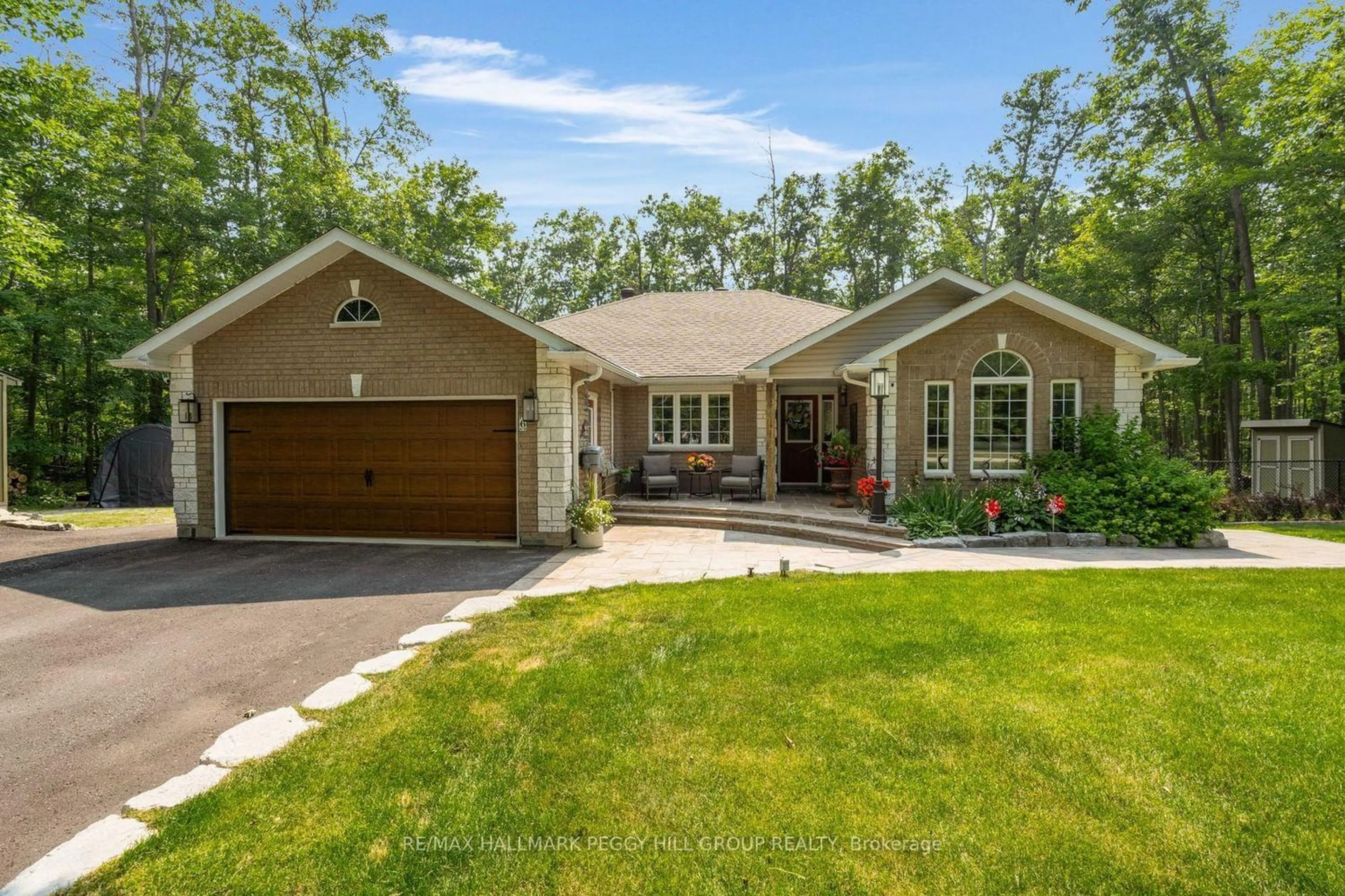 Home with brick exterior material, street for 6 Maplehill Dr, Oro-Medonte Ontario L0L 2L0