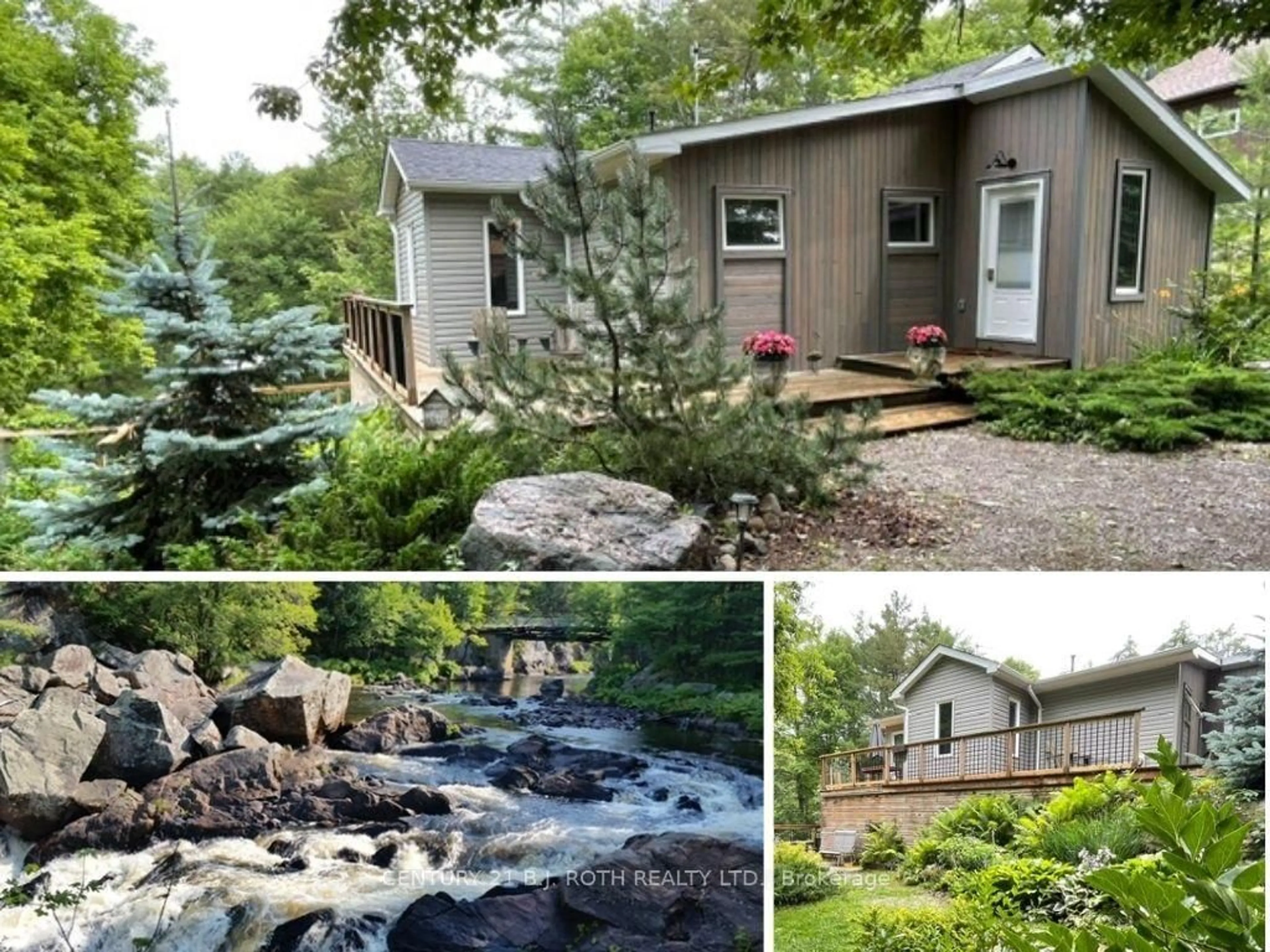 A pic from outside/outdoor area/front of a property/back of a property/a pic from drone, water/lake/river/ocean view for 8101 Kings River Rd, Ramara Ontario L0K 2B0