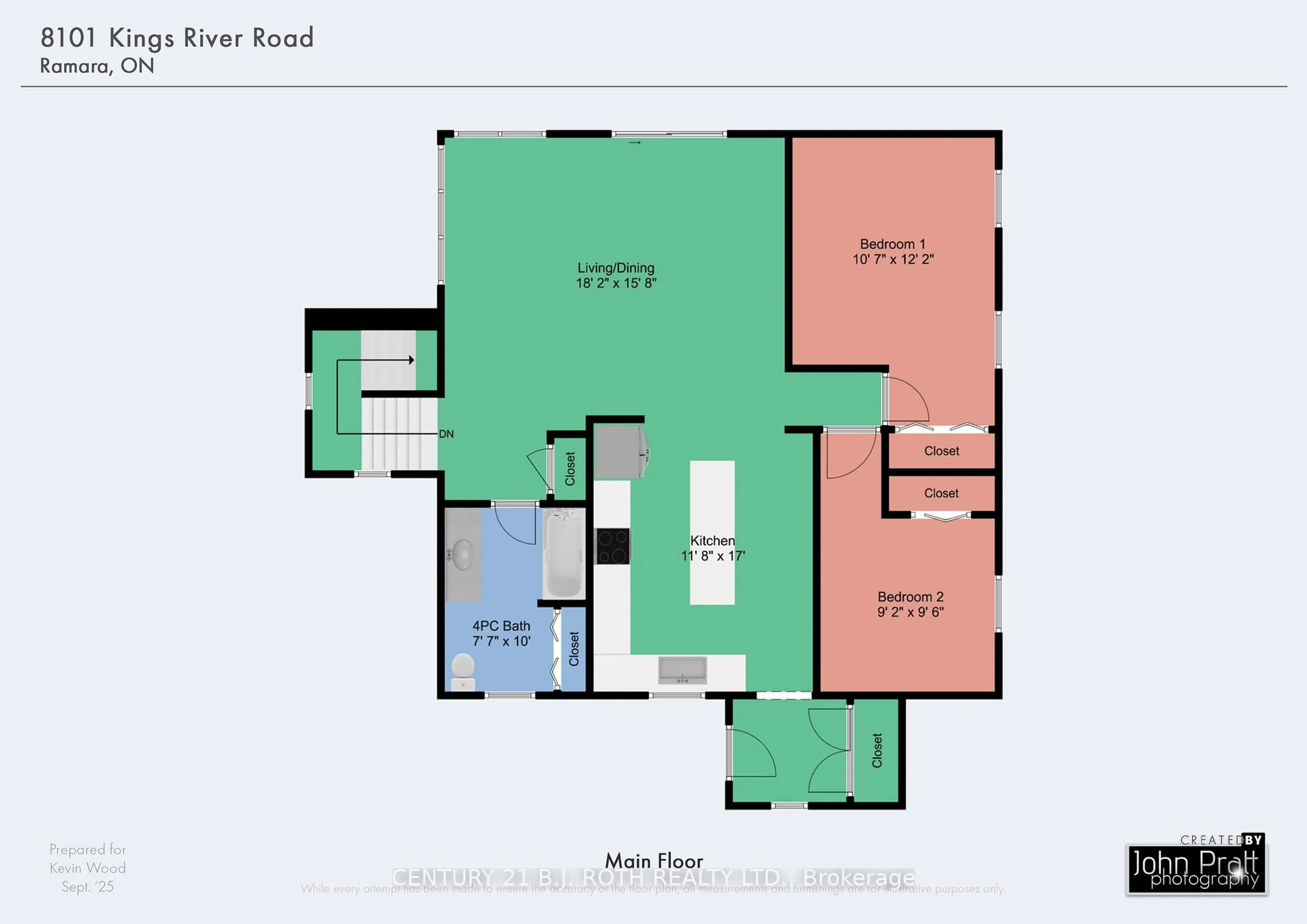 Floor plan for 8101 Kings River Rd, Ramara Ontario L0K 2B0