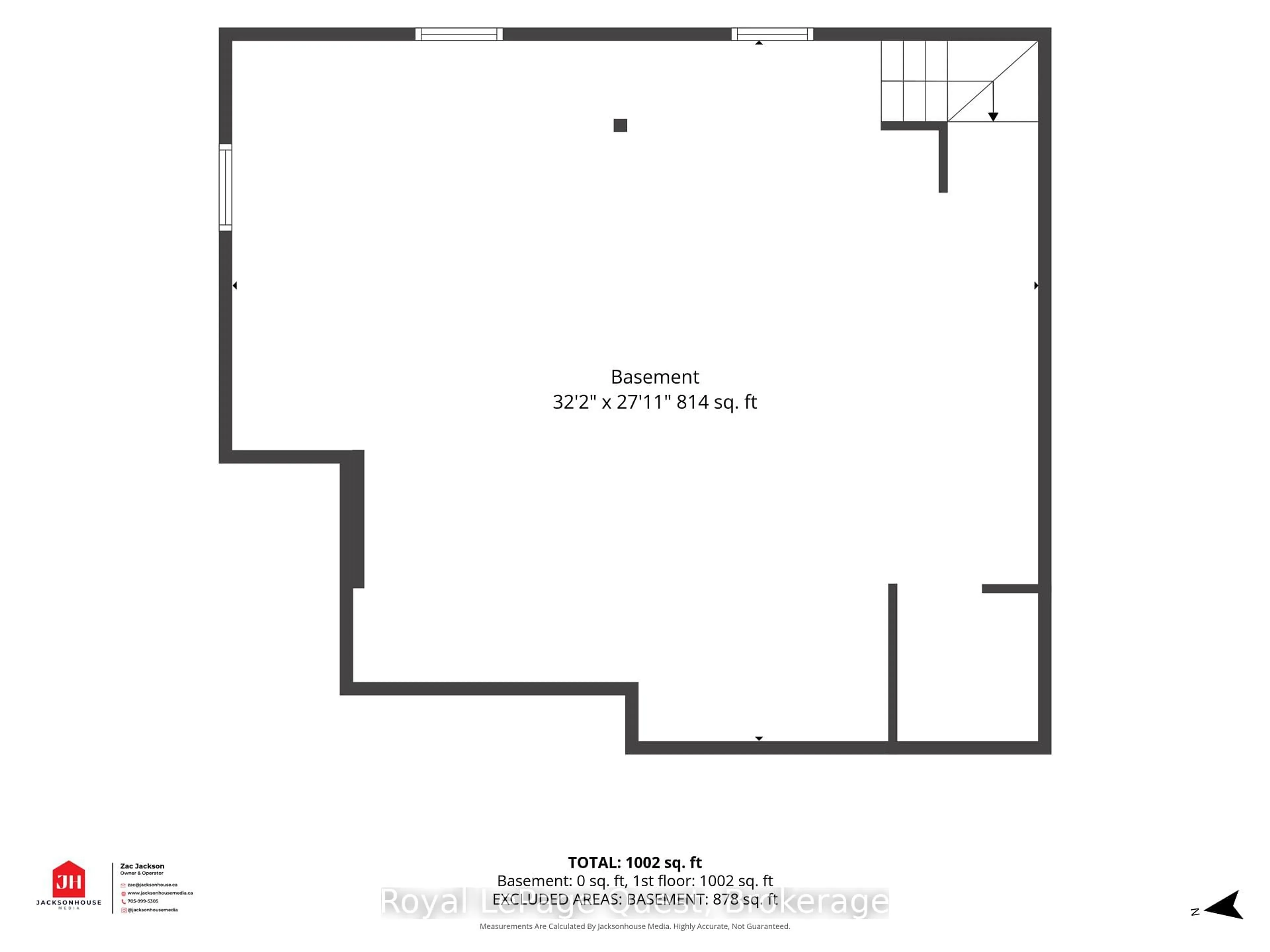 Floor plan for 22 Creighton St, Orillia Ontario L3V 1A8