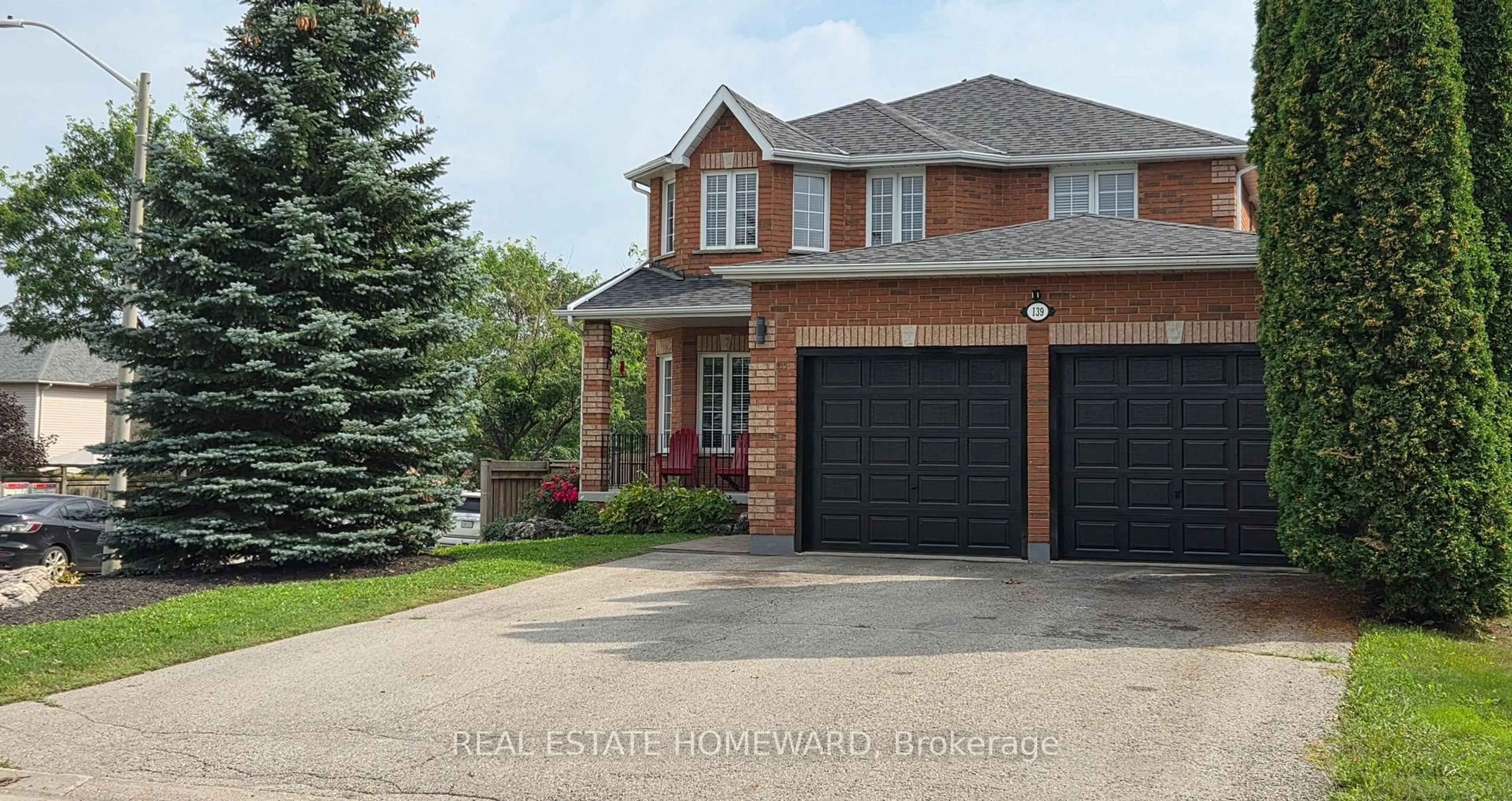 Home with brick exterior material, street for 139 Birkhall Pl, Barrie Ontario L4N 0K7