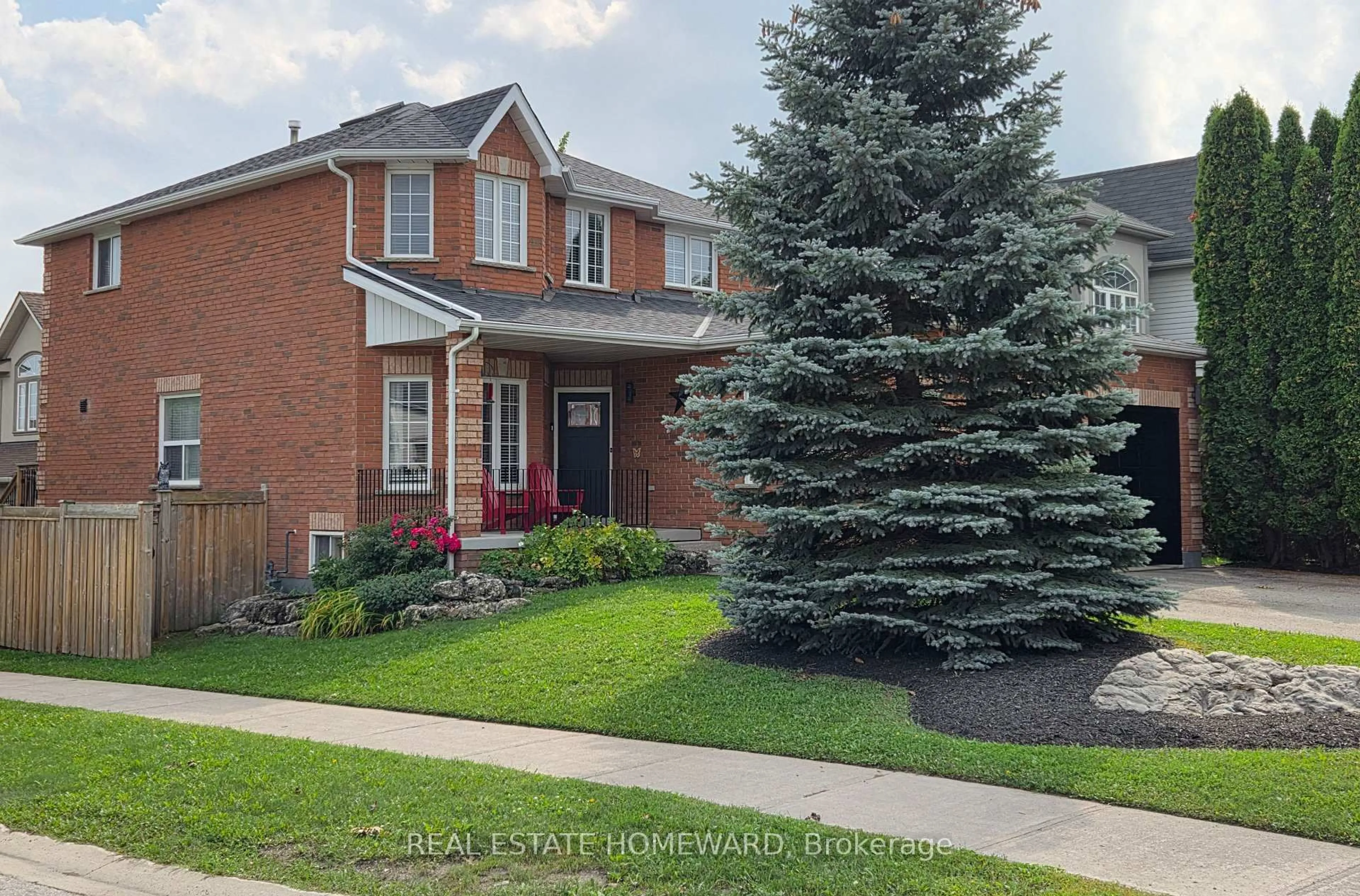 Home with brick exterior material, street for 139 Birkhall Pl, Barrie Ontario L4N 0K7
