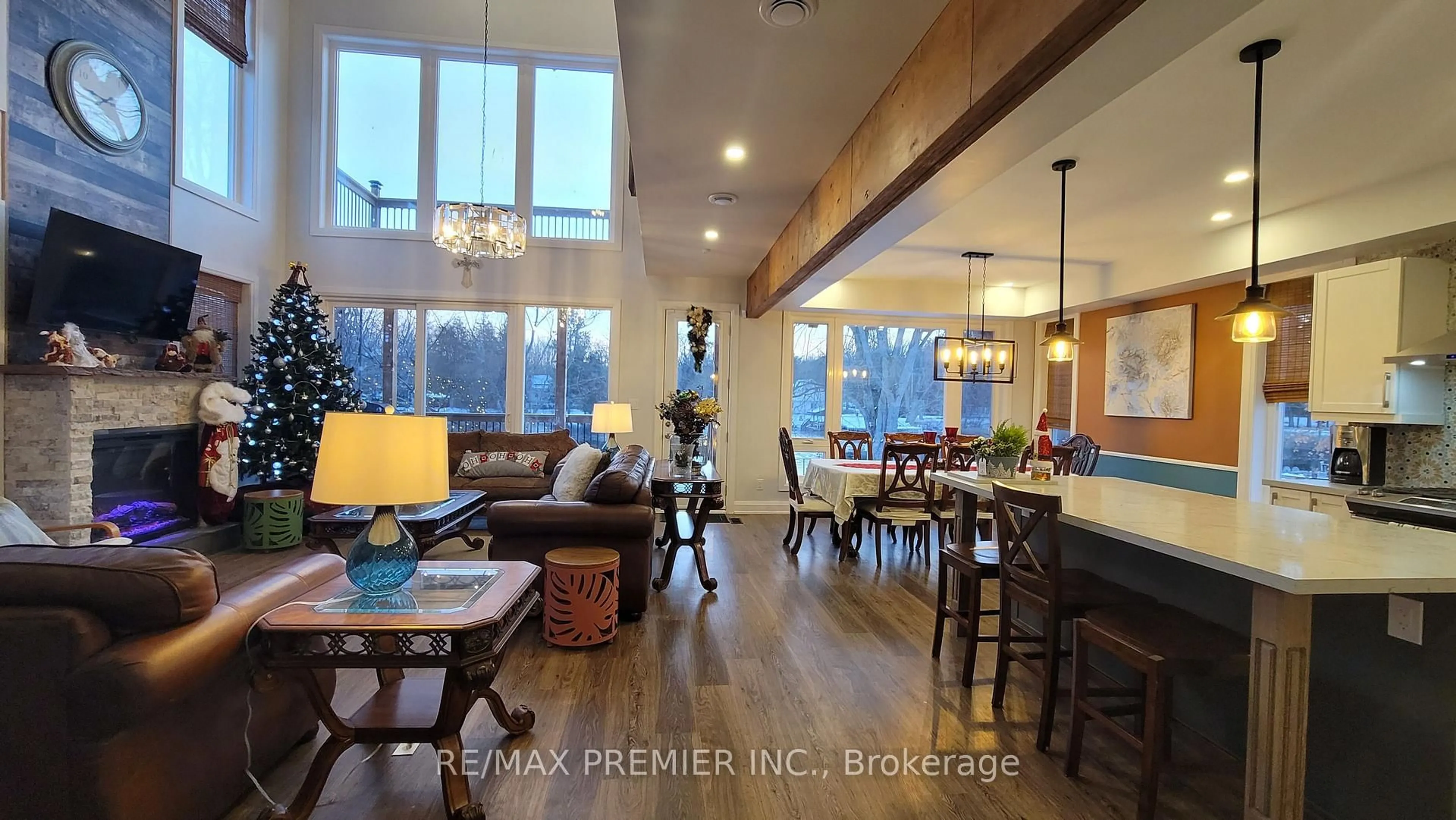 Open concept kitchen, unknown for 1651 Peninsula Pt Rd, Severn Ontario P0E 1N0