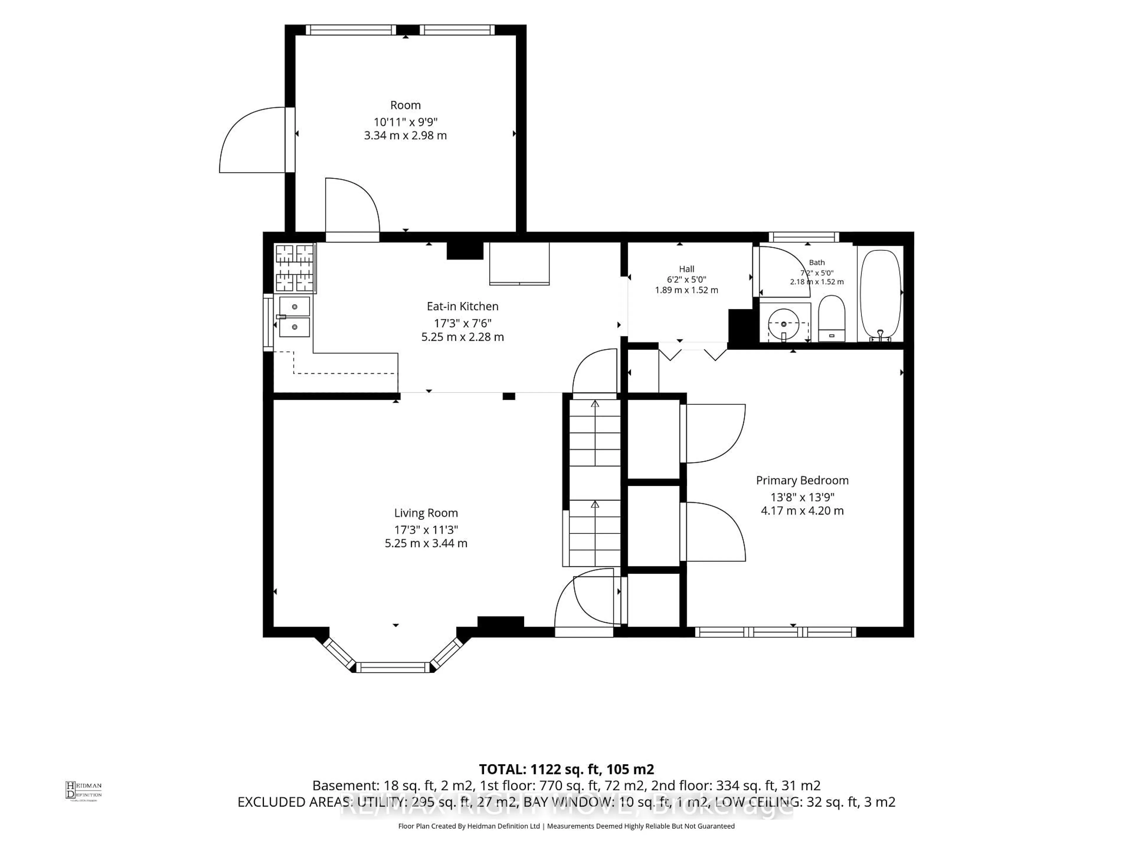 Floor plan for 138 Borland St, Orillia Ontario L3V 2B9