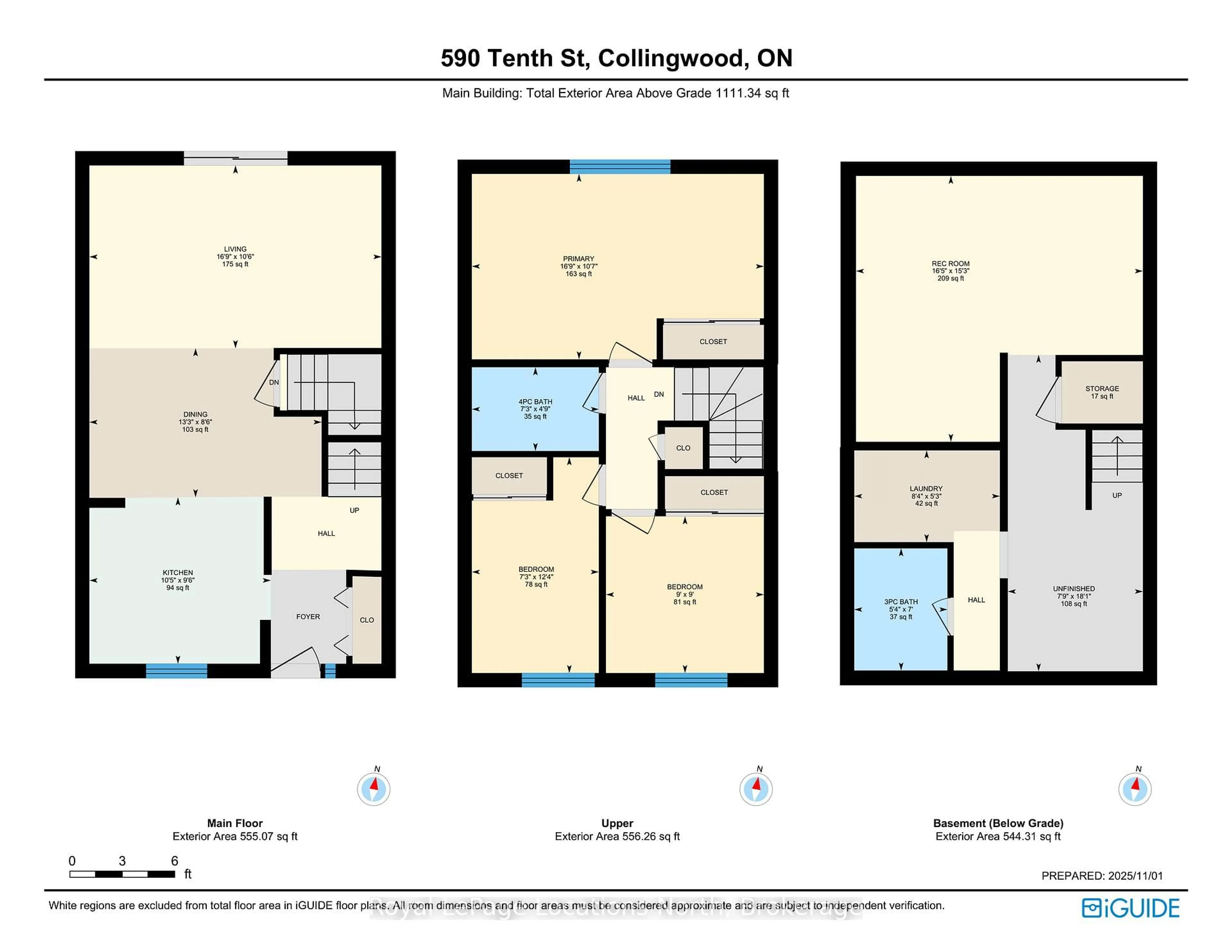 Floor plan for 590 Tenth St, Collingwood Ontario L9Y 4C1