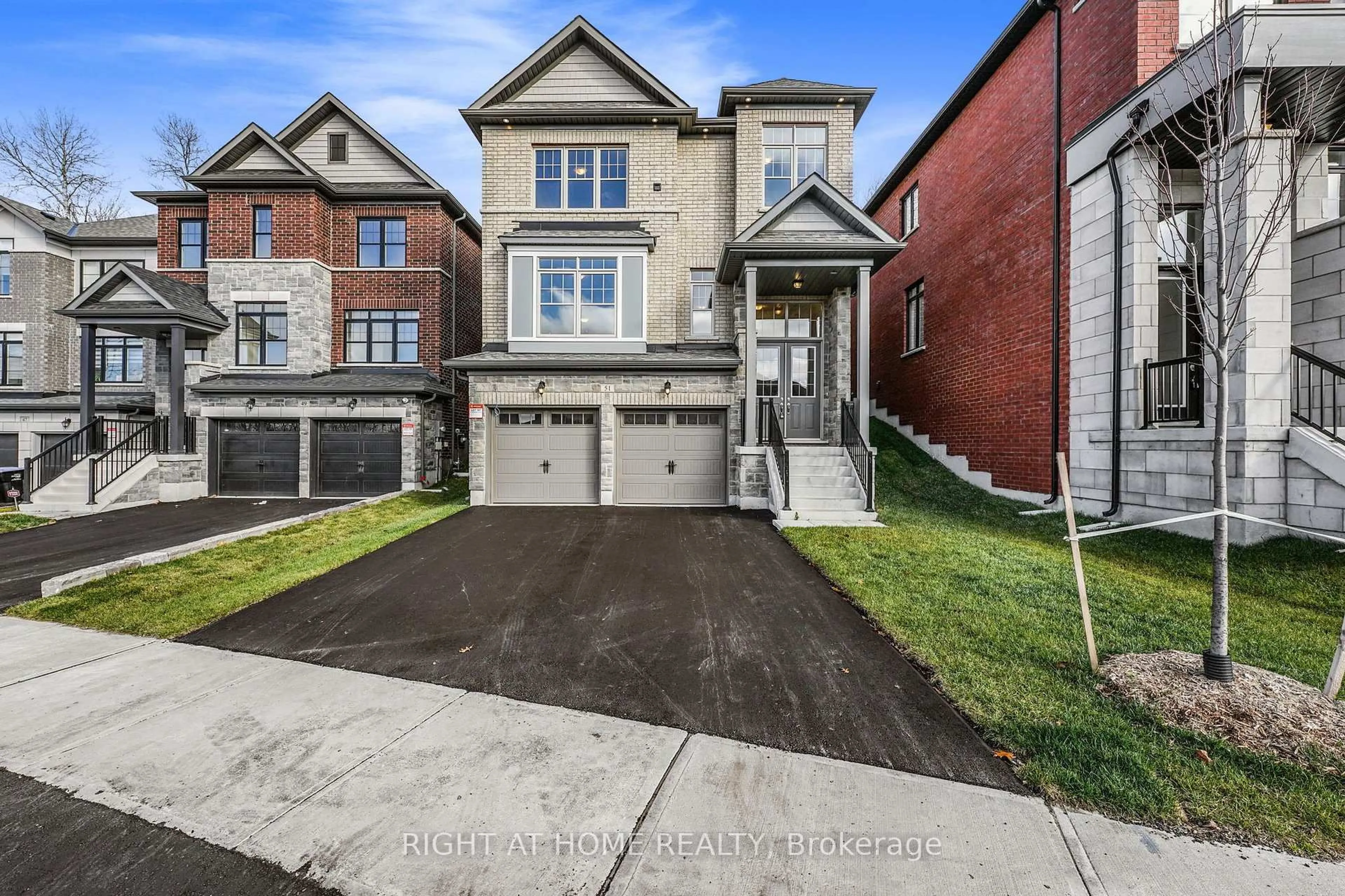 Home with brick exterior material, street for 51 Bearberry Rd, Springwater Ontario L9X 2E1