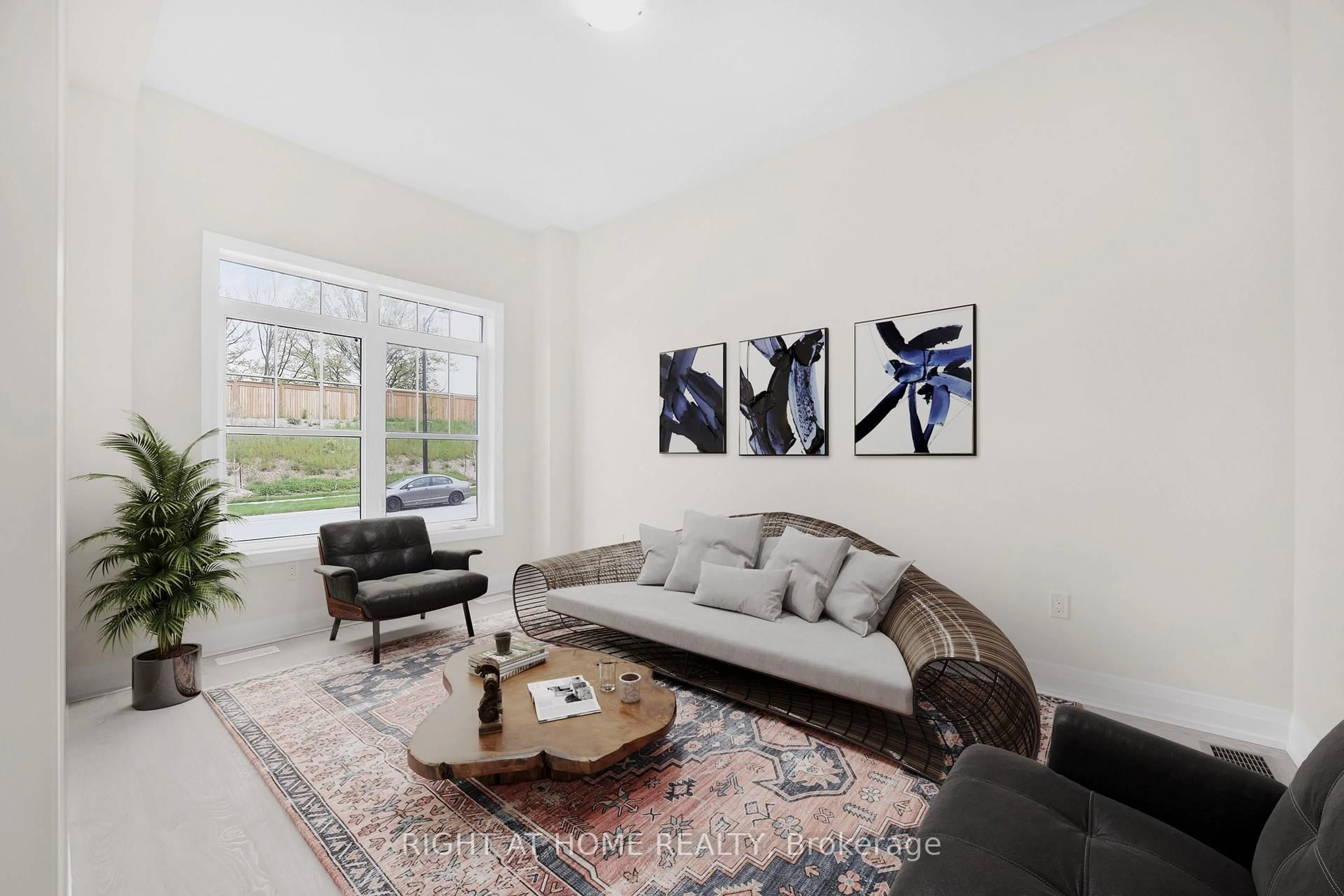 Living room with furniture, unknown for 37 Calypso Ave, Springwater Ontario L9X 2E3