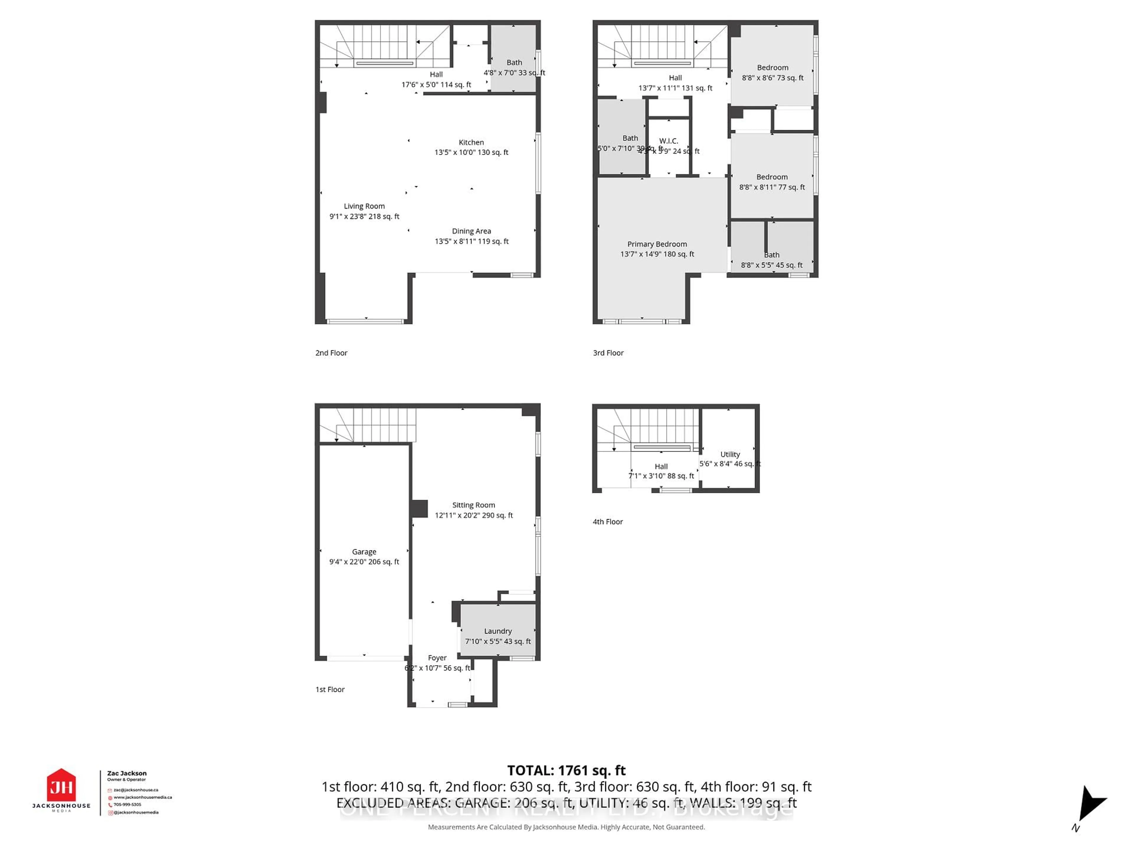 Floor plan for 129 Colborne St, Orillia Ontario L3V 8P6