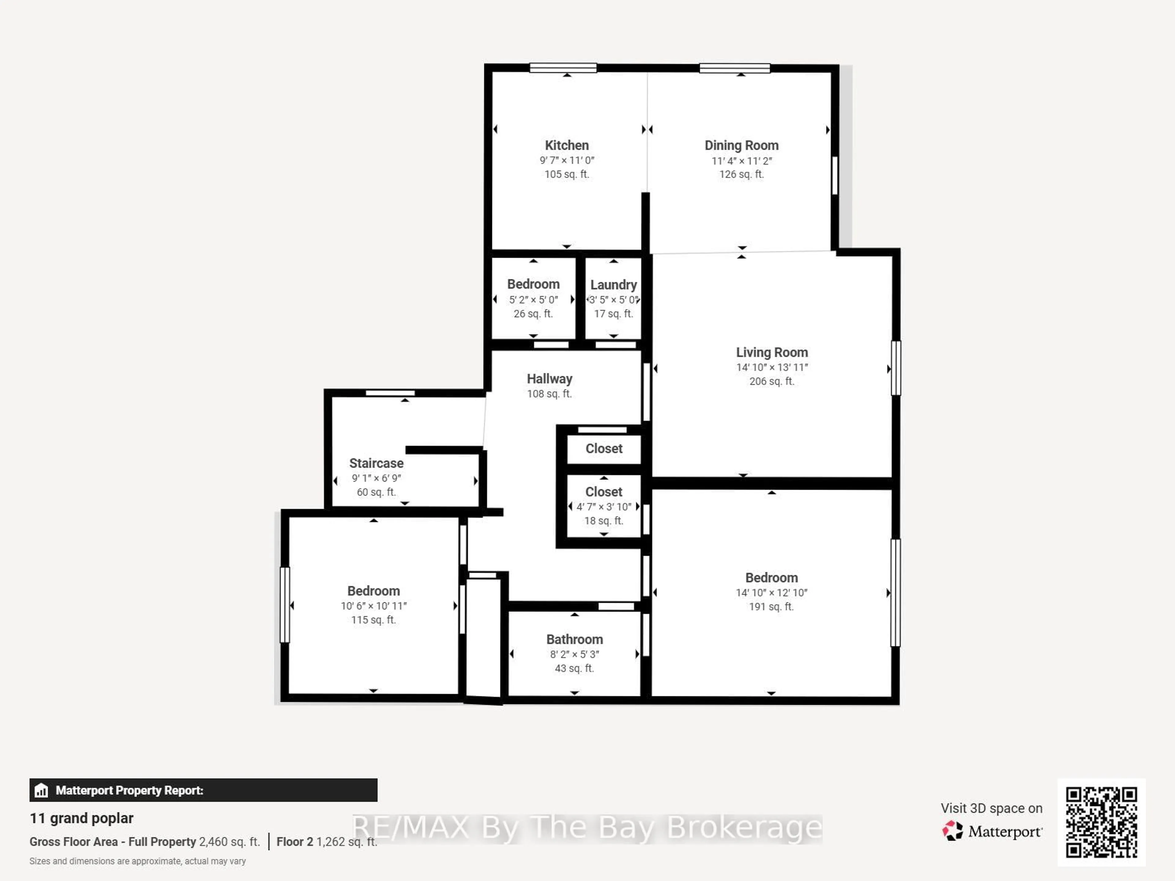 Floor plan for 11 Grand Poplar Lane, Wasaga Beach Ontario L9Z 0C7