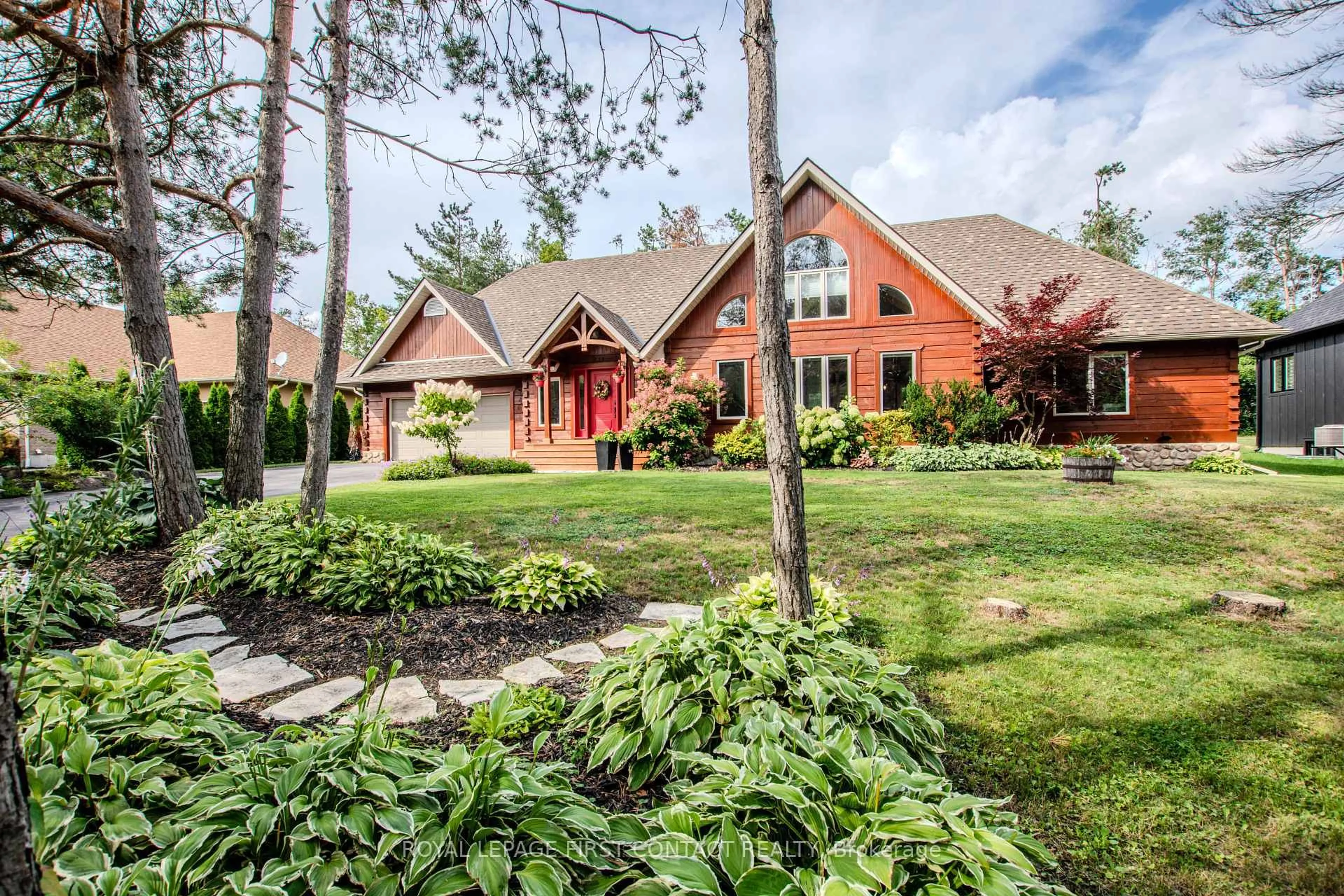 Home with brick exterior material, street for 34 Alpine Way, Oro-Medonte Ontario L0L 2L0