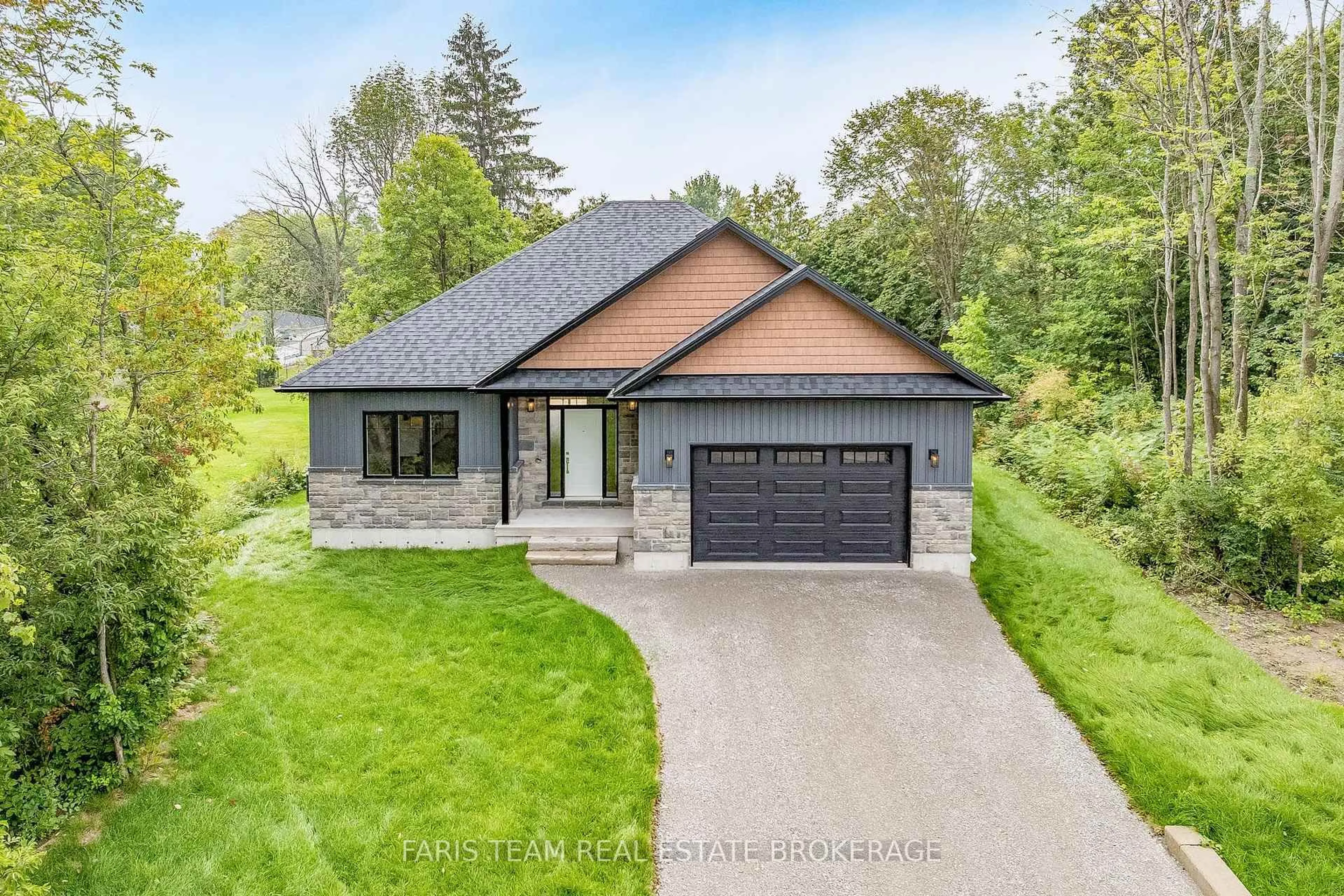Home with brick exterior material, street for 45 Sheppard St, Severn Ontario L0K 1E0