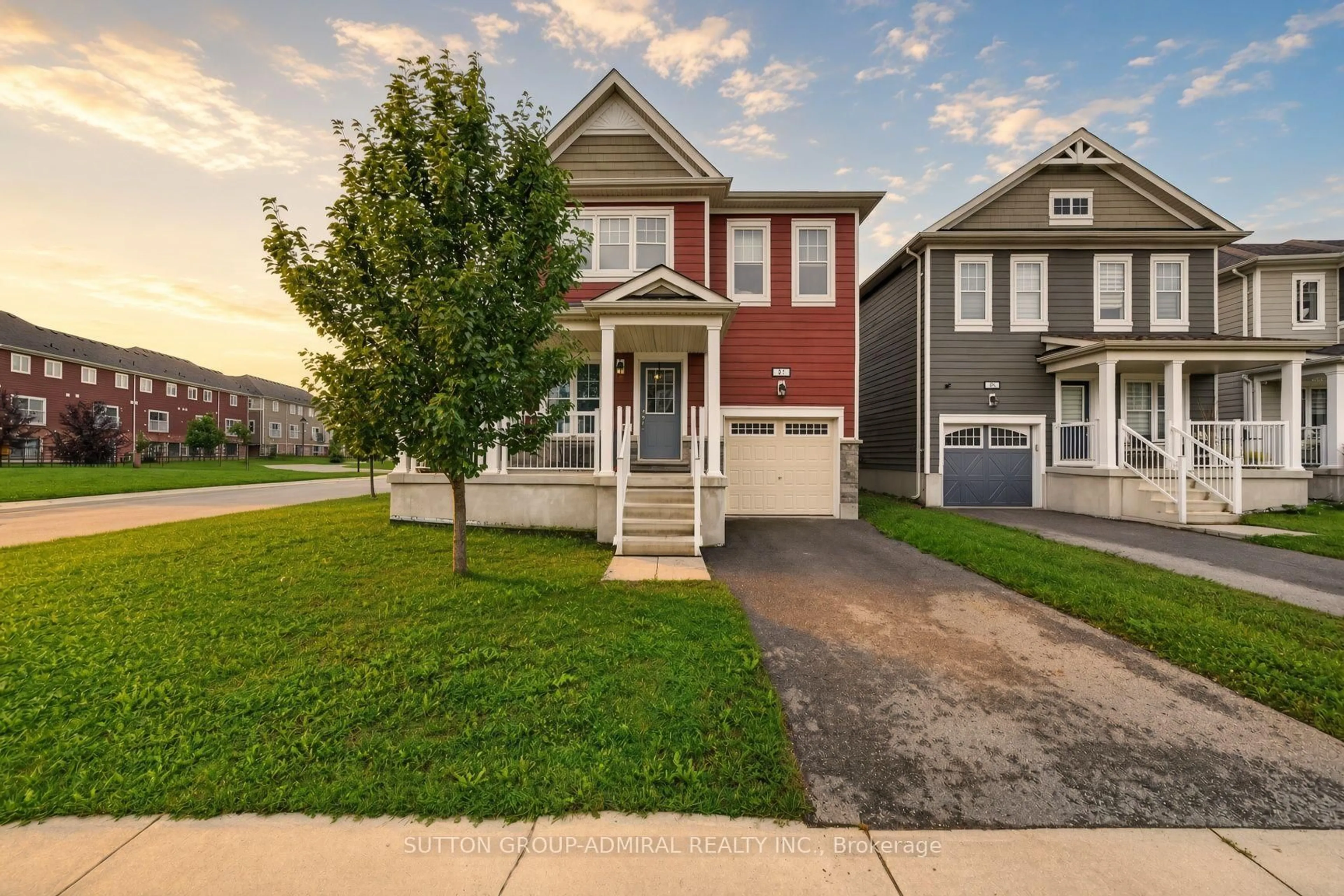 Home with vinyl exterior material, street for 47 SANDHILL CRANE Dr, Wasaga Beach Ontario L9Z 2E5