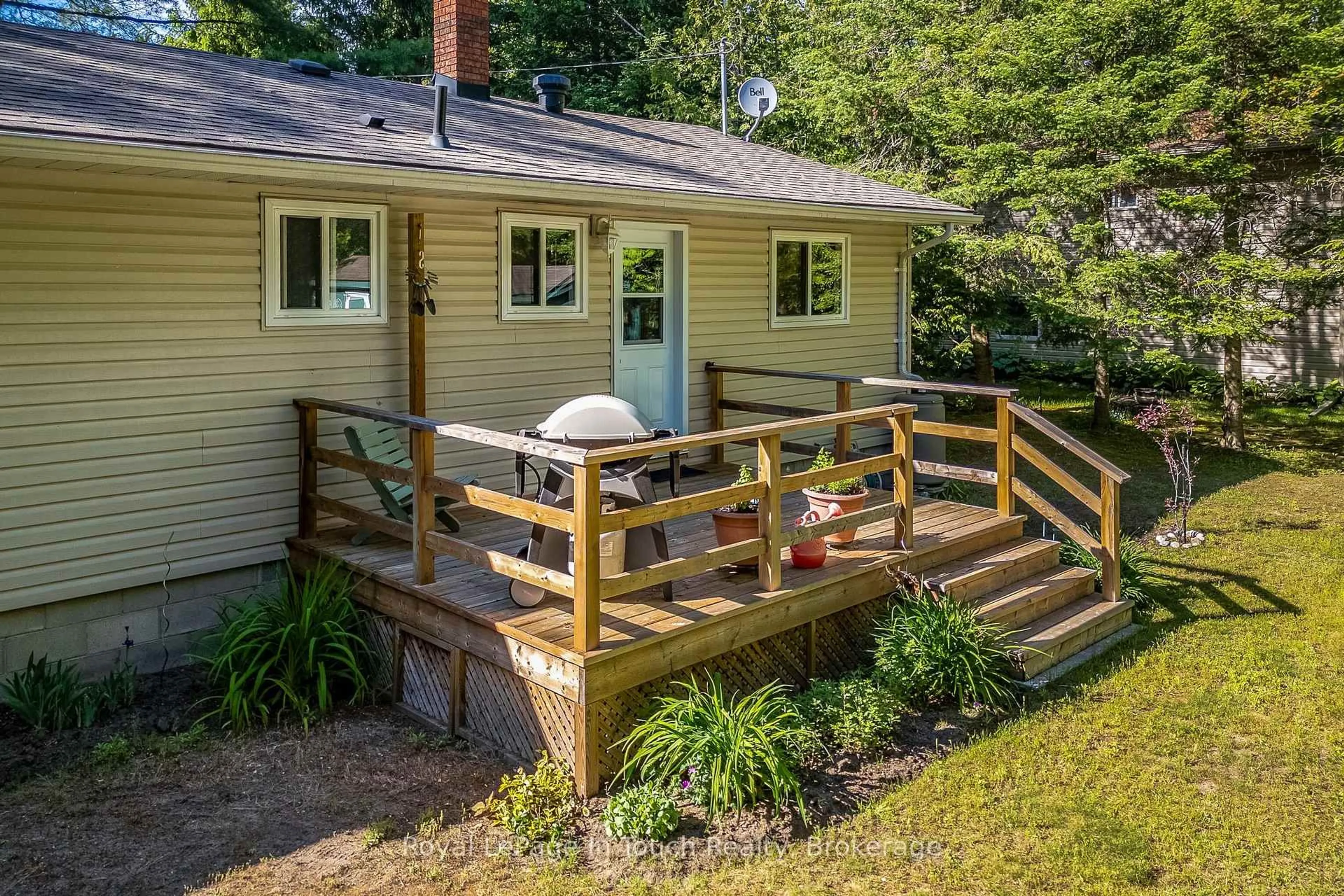Patio, water/lake/river/ocean view for 19 Adelard Rd, Tiny Ontario L0L 2J0