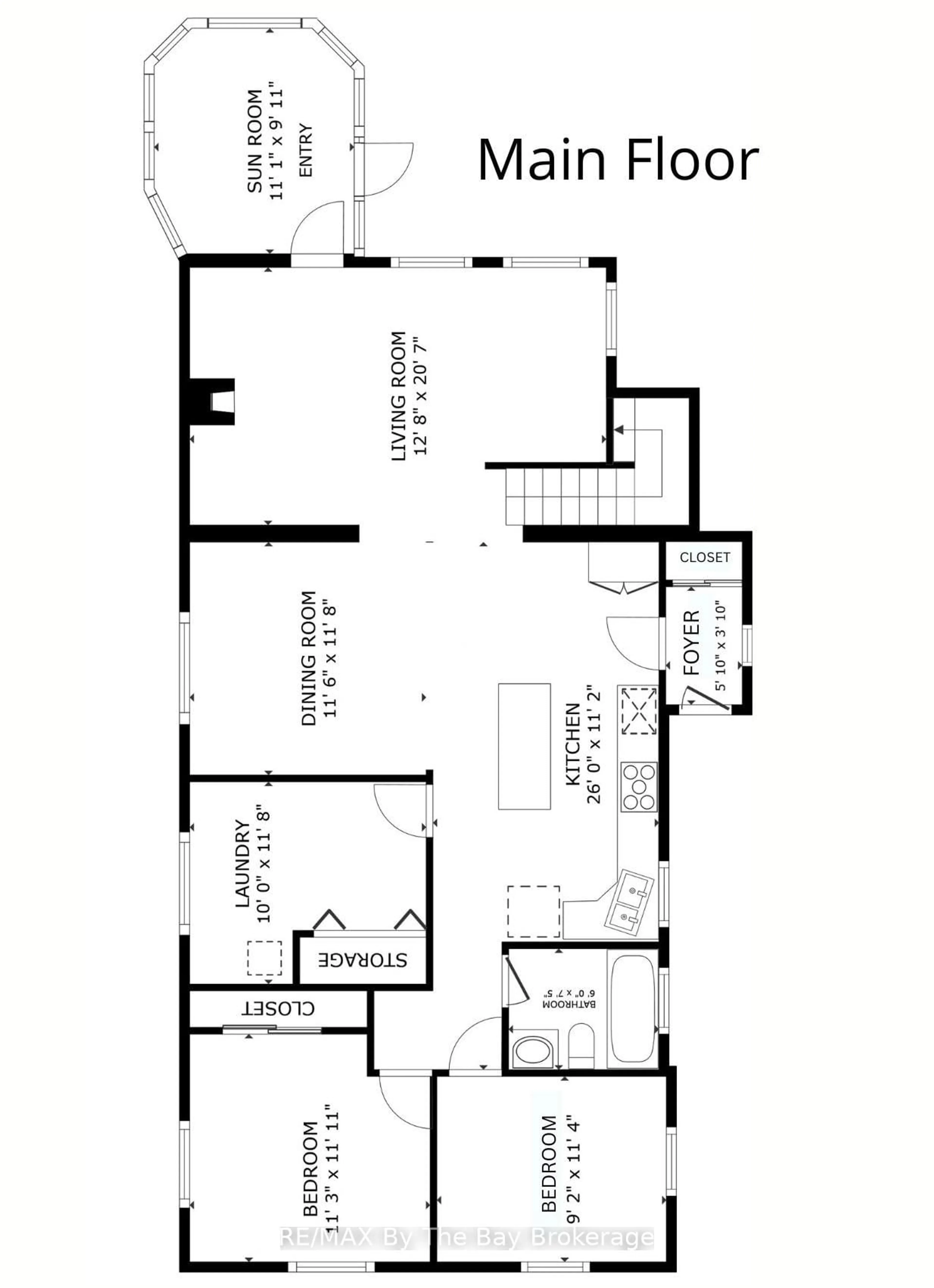 Floor plan for 2284 South Orr Lake Rd, Springwater Ontario L0L 1P0