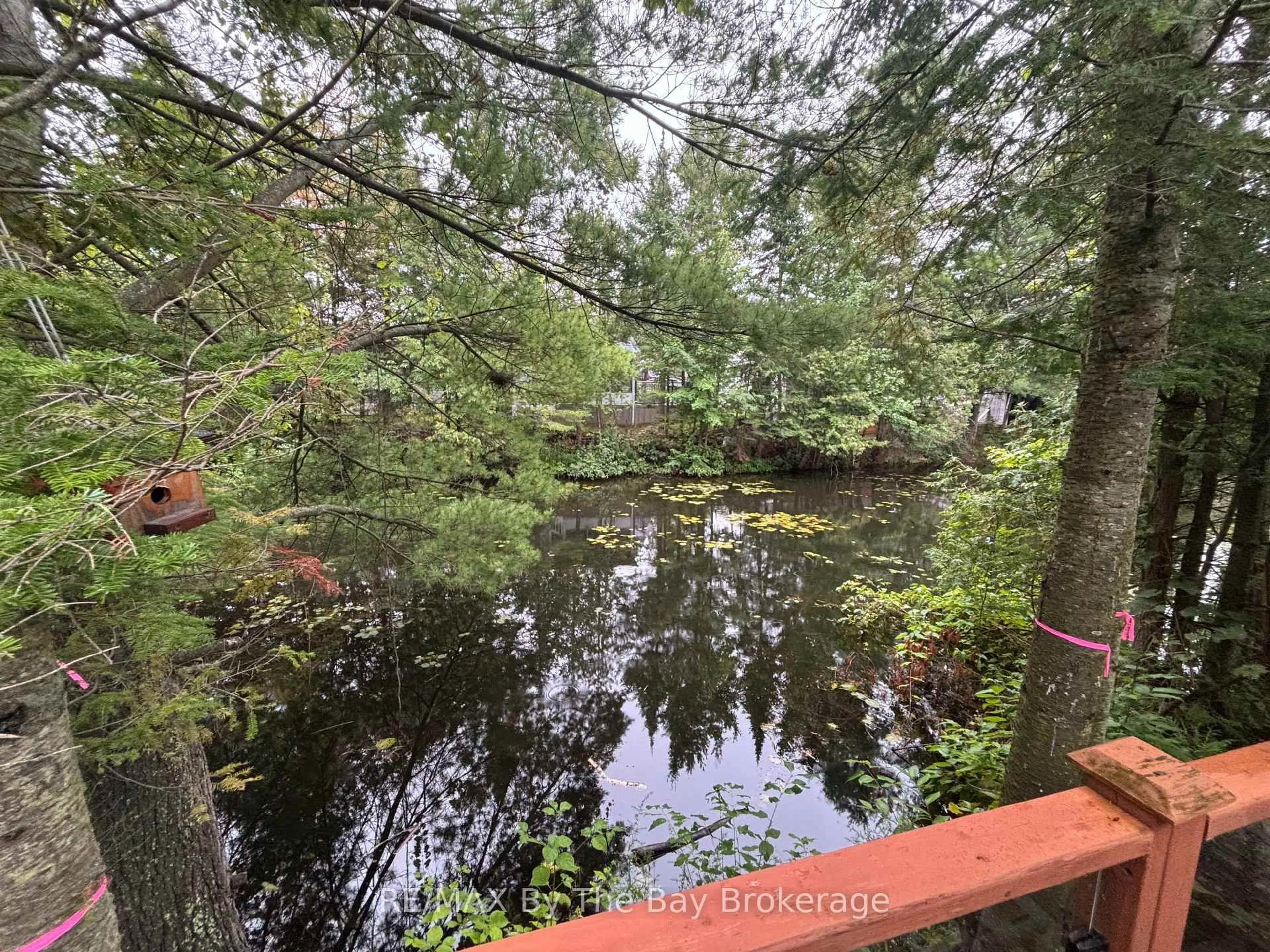 A pic from outside/outdoor area/front of a property/back of a property/a pic from drone, water/lake/river/ocean view for 85 THEME PARK Dr #168, Wasaga Beach Ontario L9Z 1X7