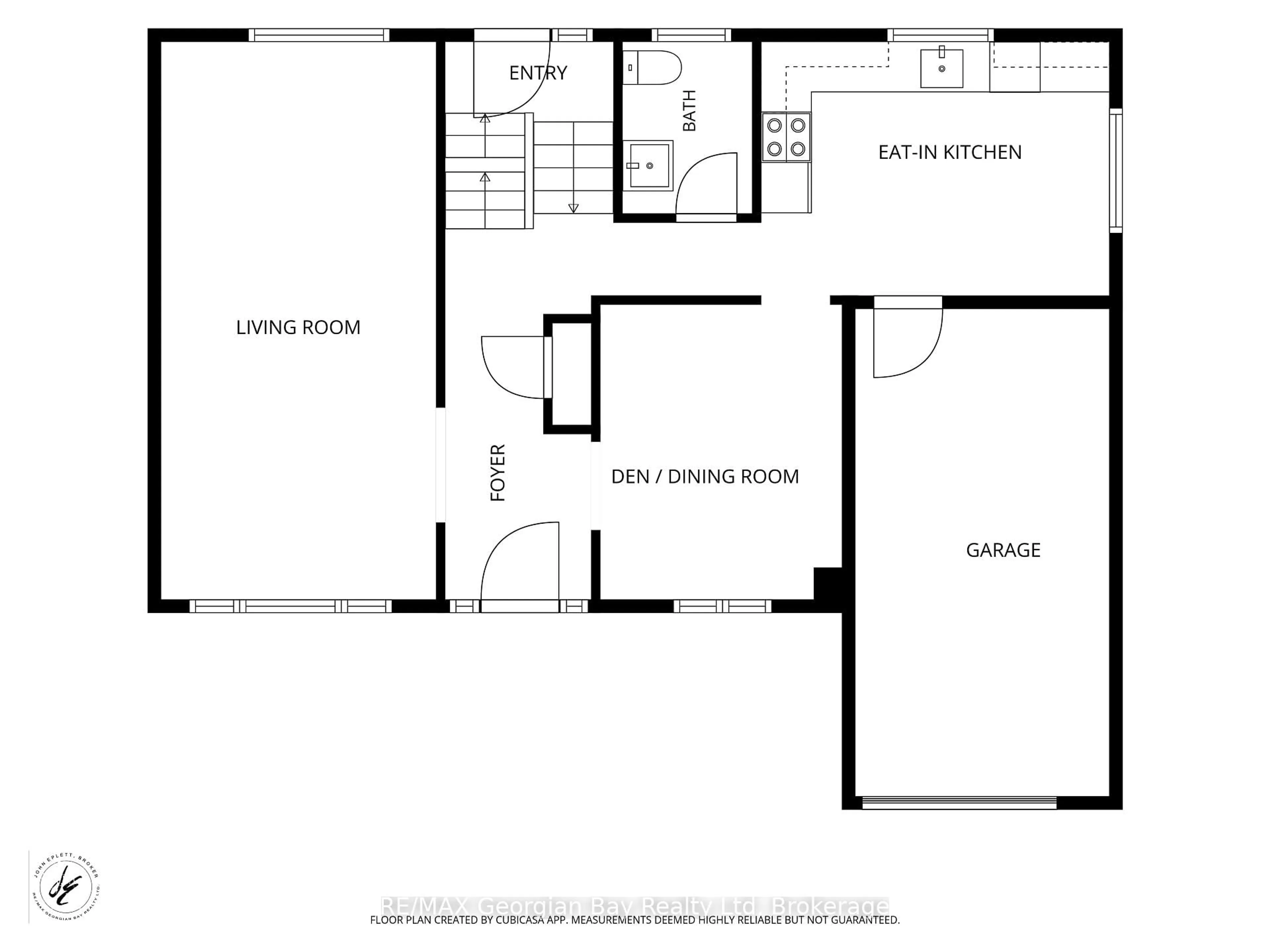 Floor plan for 718 Birchwood Dr, Midland Ontario L4R 2P7