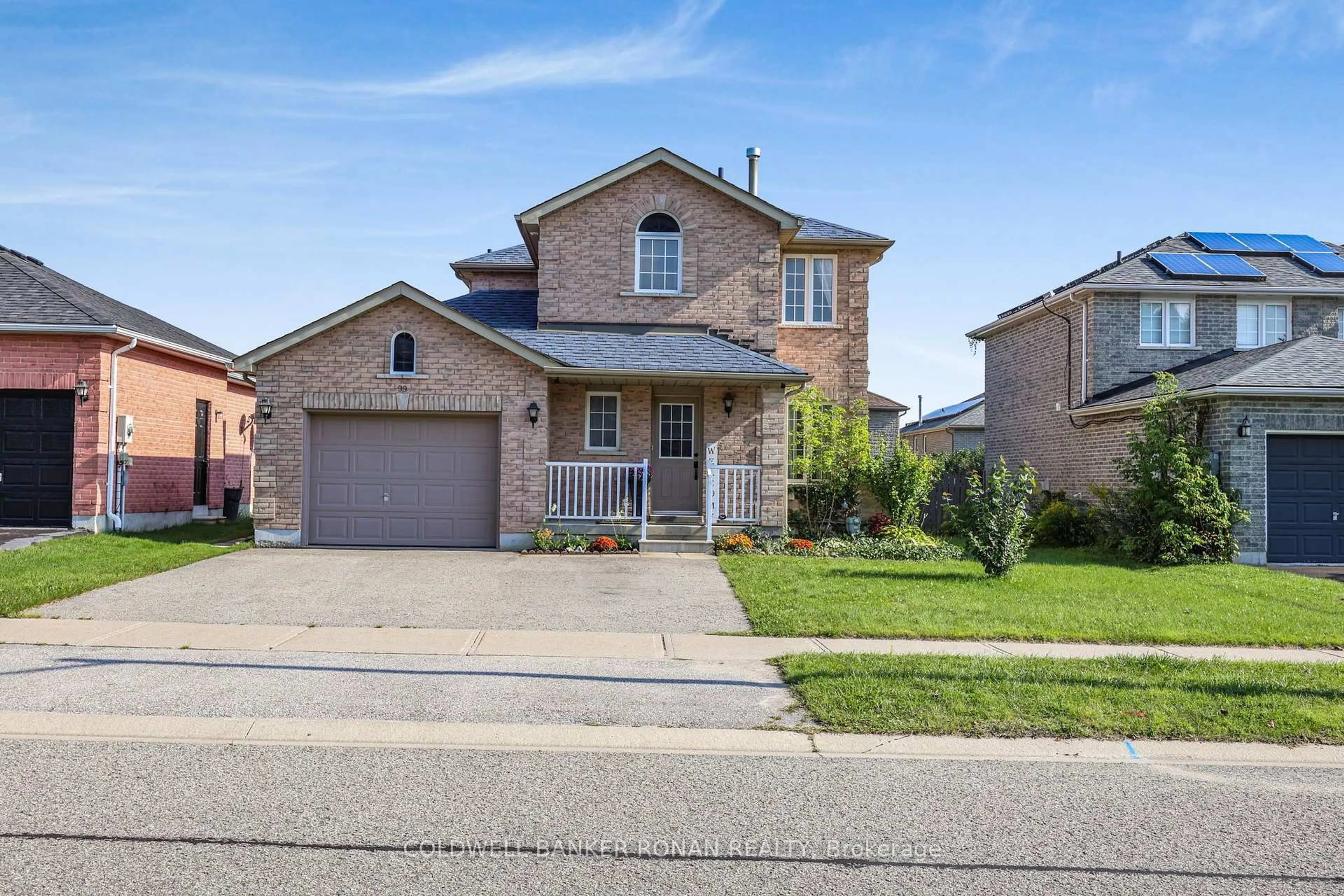 Home with brick exterior material, street for 99 Ruffet Dr, Barrie Ontario L4N 0N7