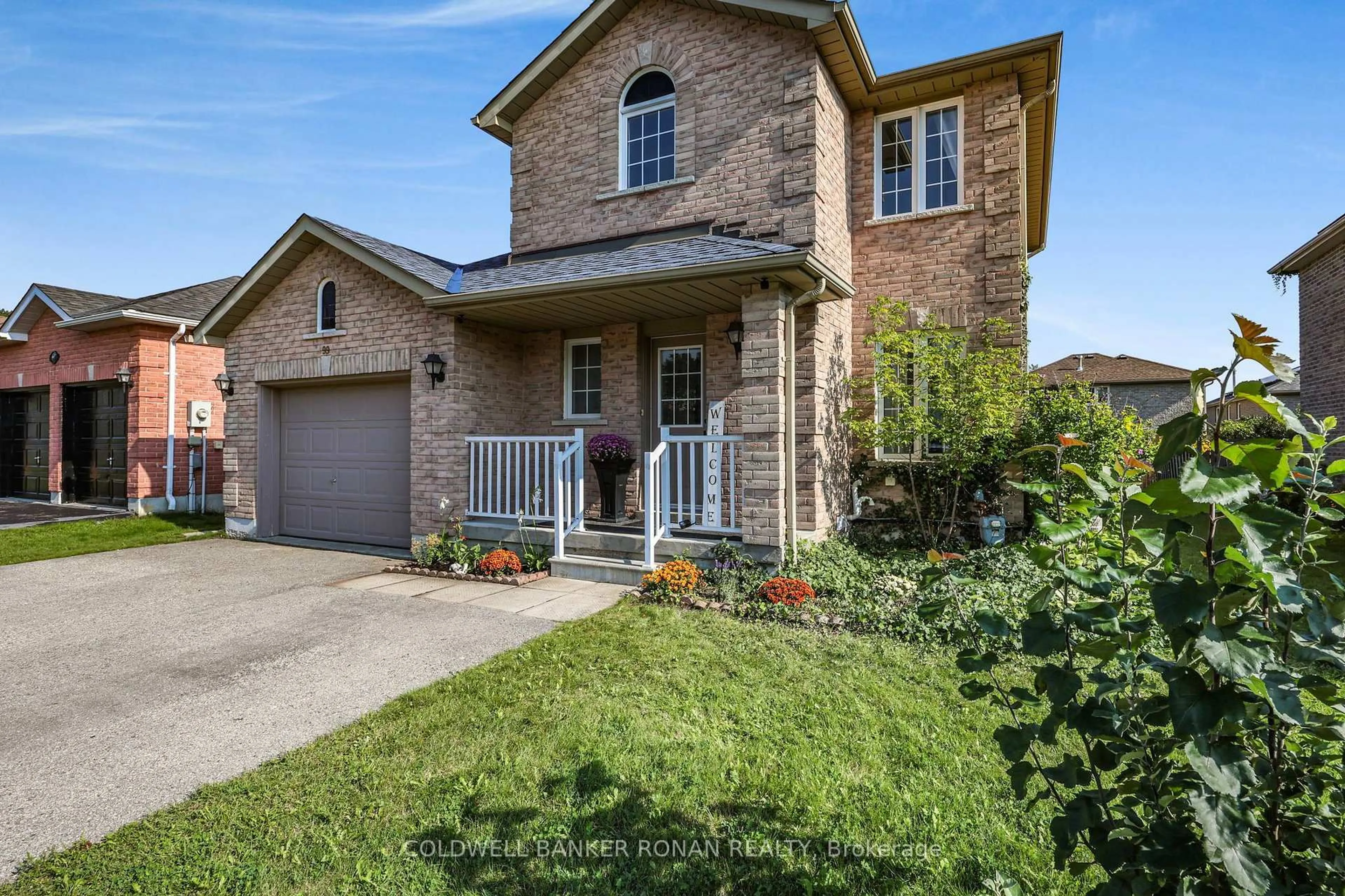 Home with brick exterior material, street for 99 Ruffet Dr, Barrie Ontario L4N 0N7