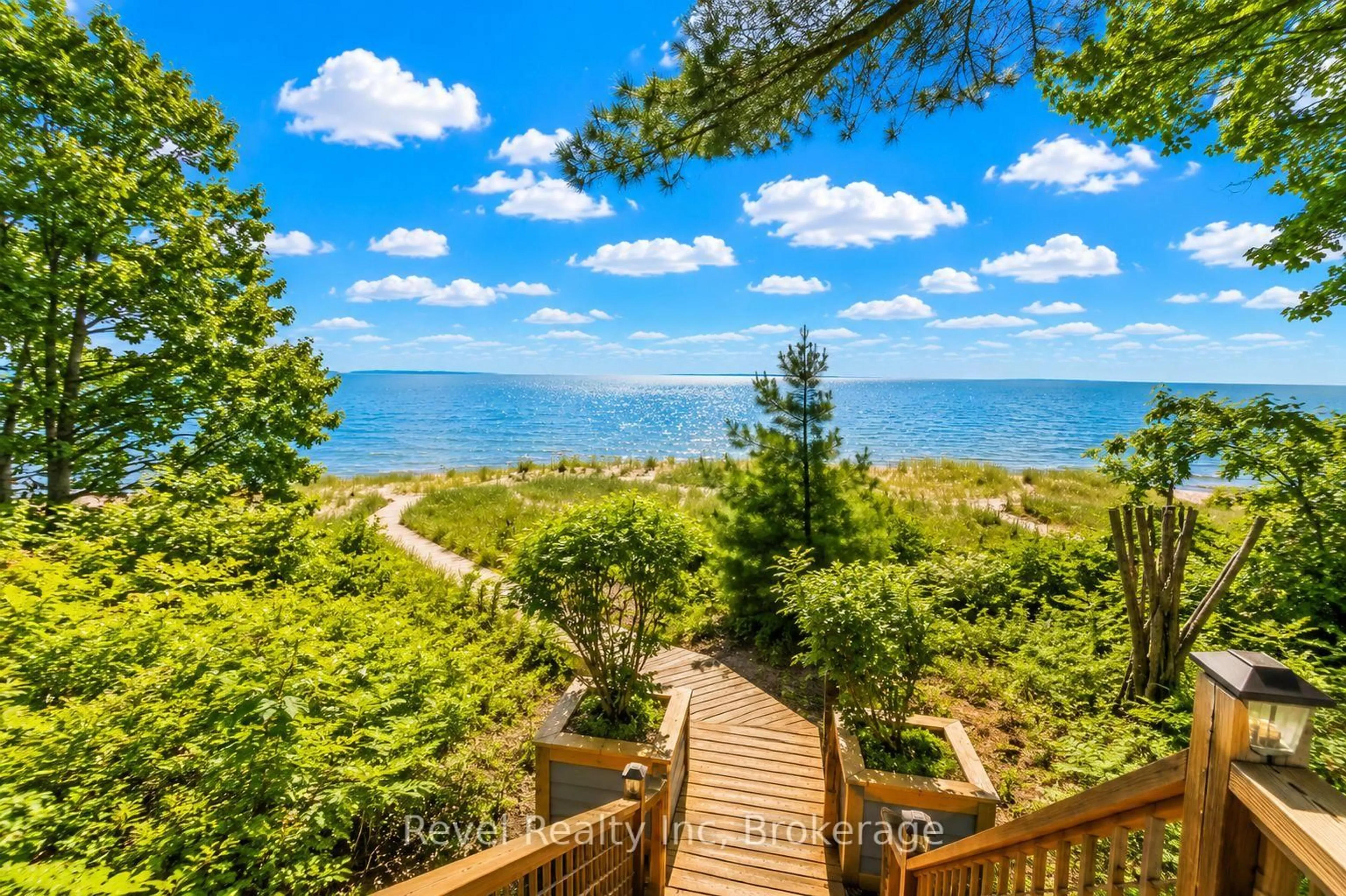 A pic from outside/outdoor area/front of a property/back of a property/a pic from drone, water/lake/river/ocean view for 731 Concession 15, Tiny Ontario L9M 0H7