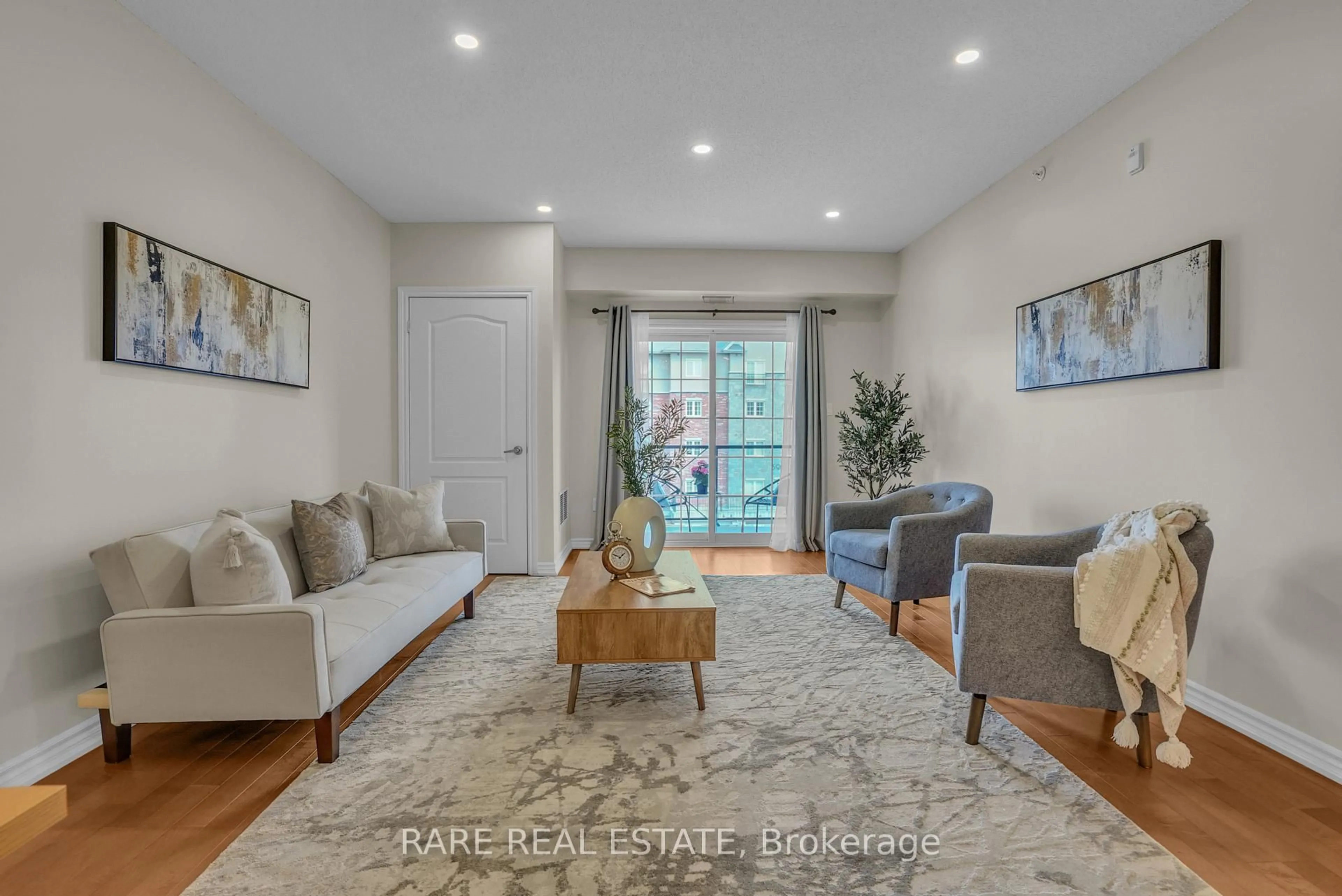 Living room with furniture, unknown for 41 Ferndale Dr #309, Barrie Ontario L4N 5T6