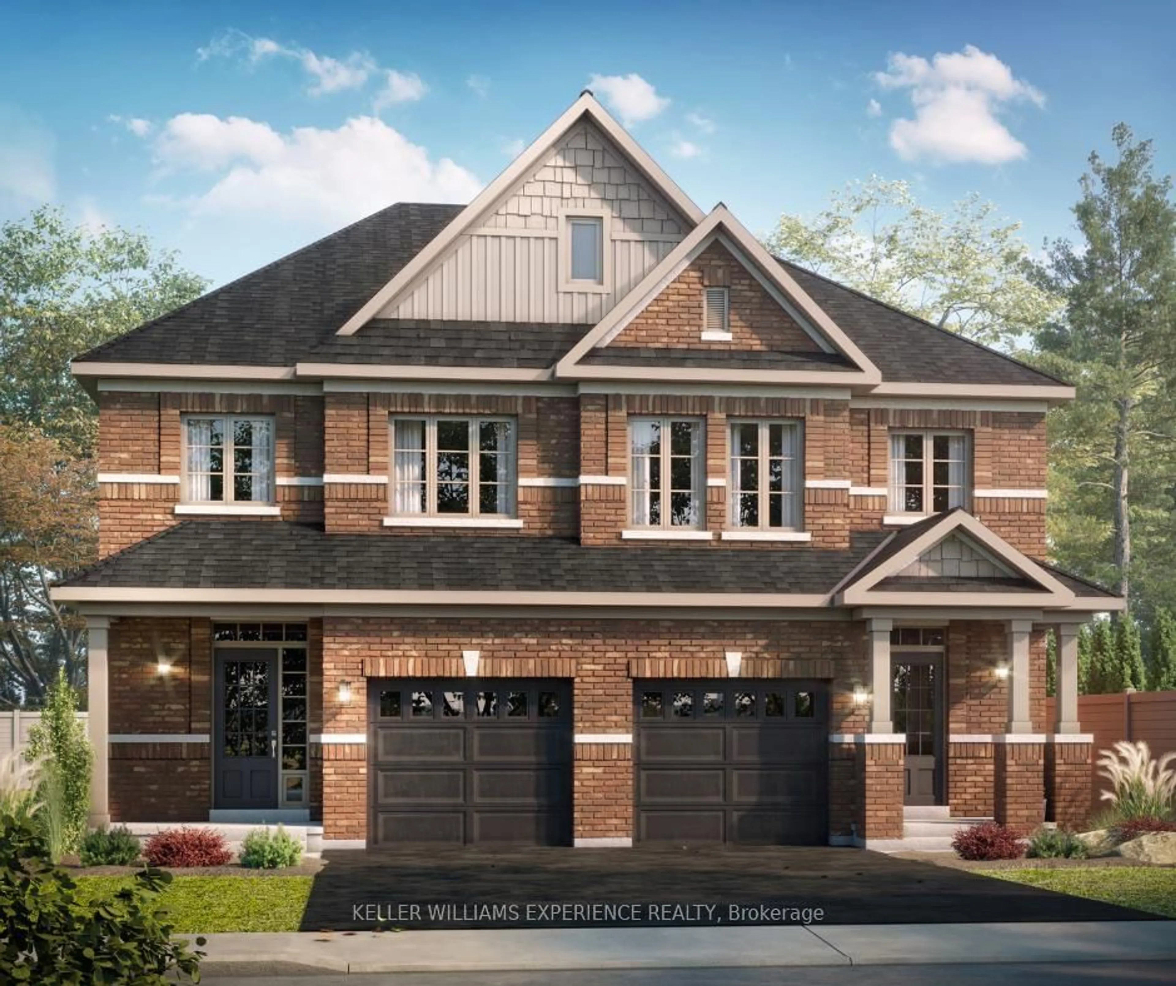 Home with brick exterior material, street for 32 Sagewood Ave, Barrie Ontario L9J 0K3
