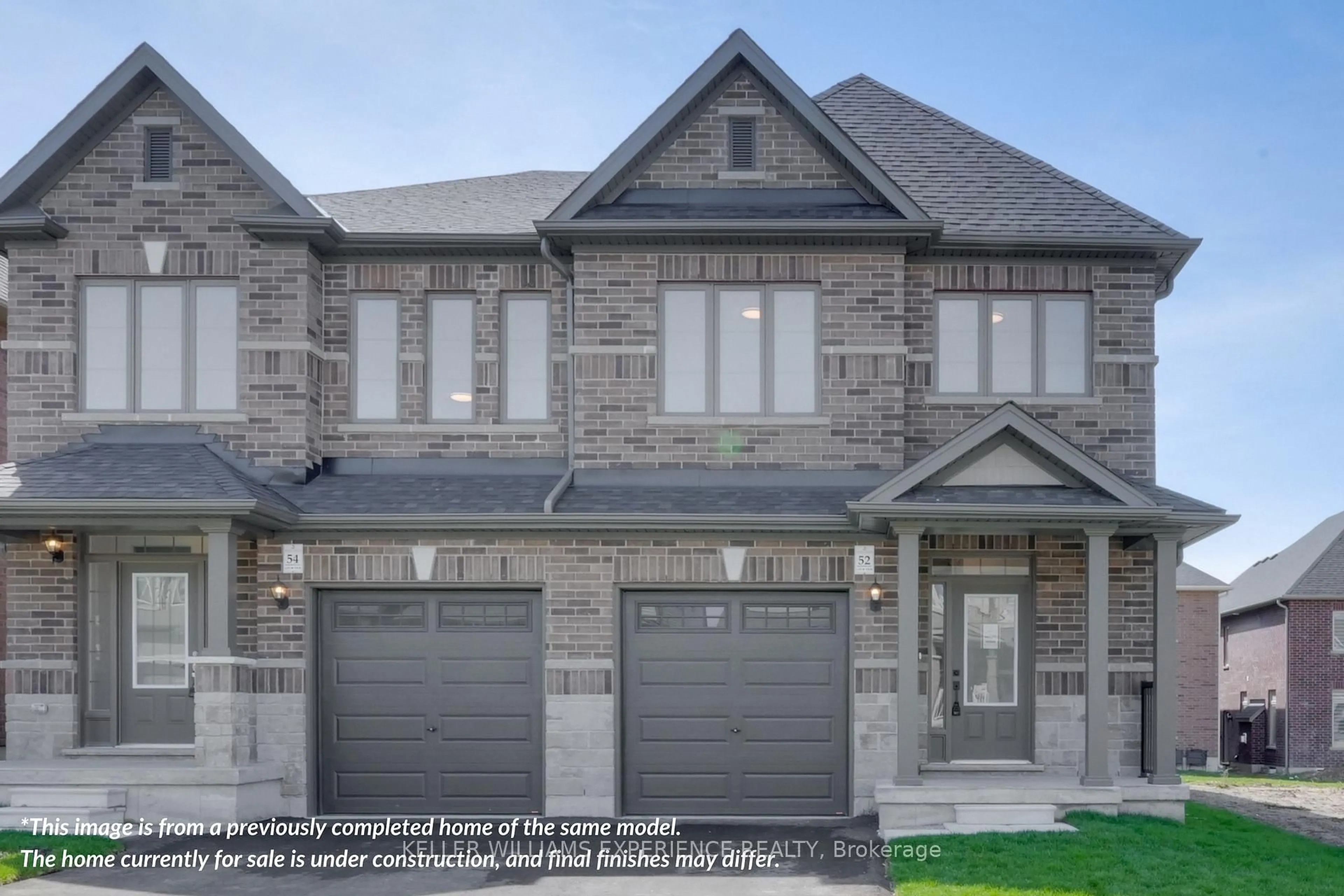 Home with brick exterior material, street for 22 Sagewood Ave, Barrie Ontario L9J 0K3