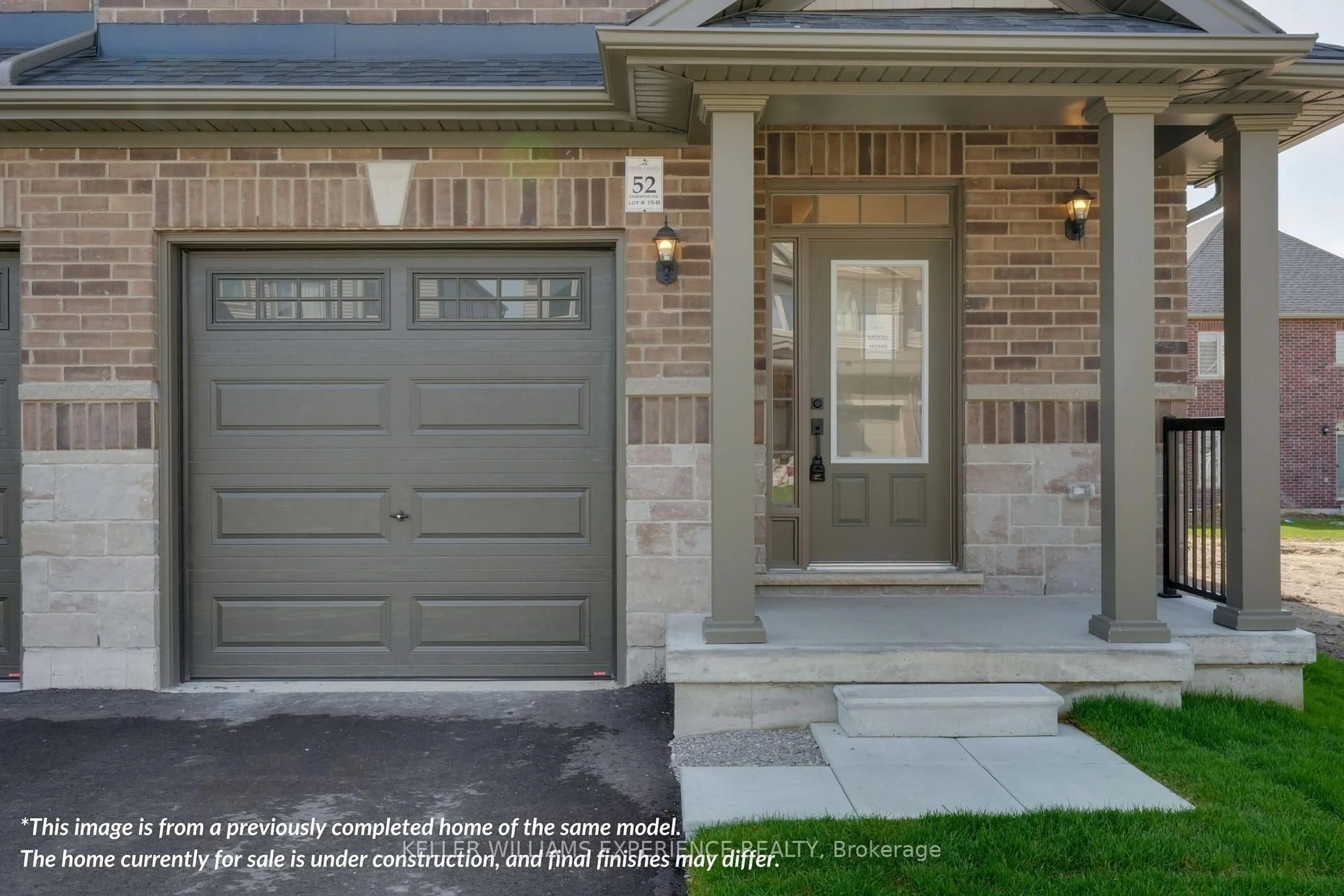 Home with brick exterior material, street for 22 Sagewood Ave, Barrie Ontario L9J 0K3