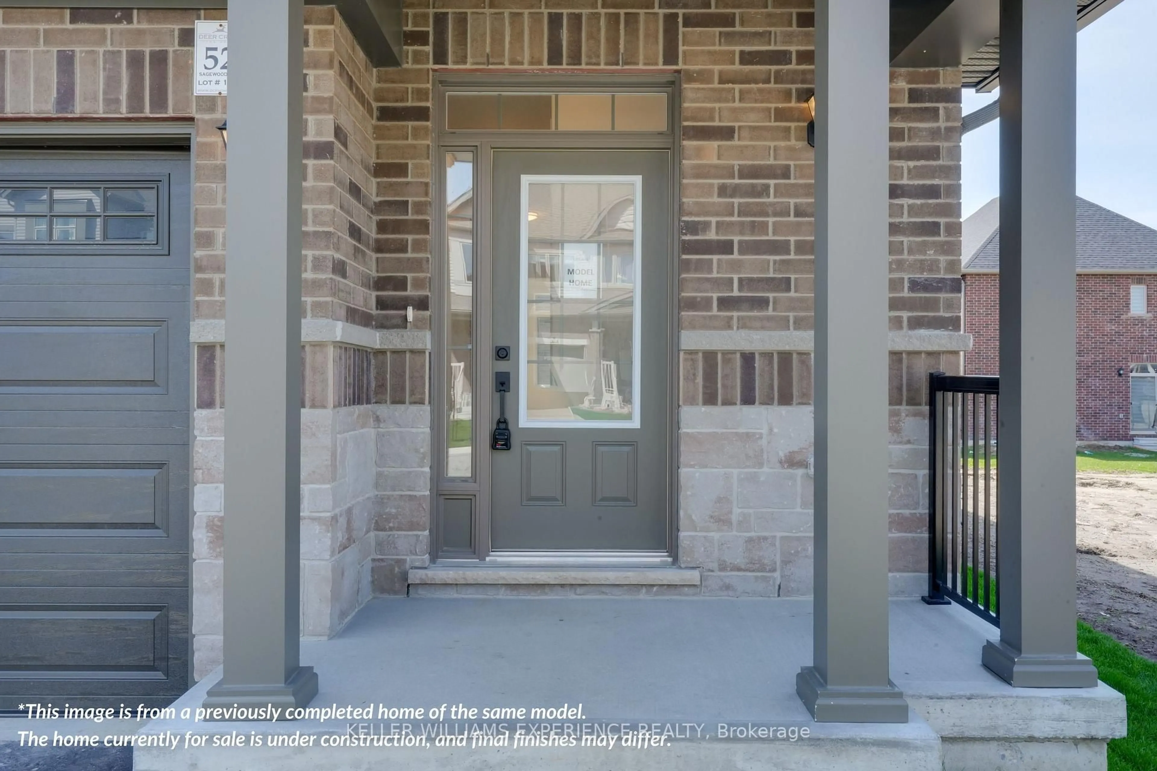 Home with brick exterior material, street for 22 Sagewood Ave, Barrie Ontario L9J 0K3