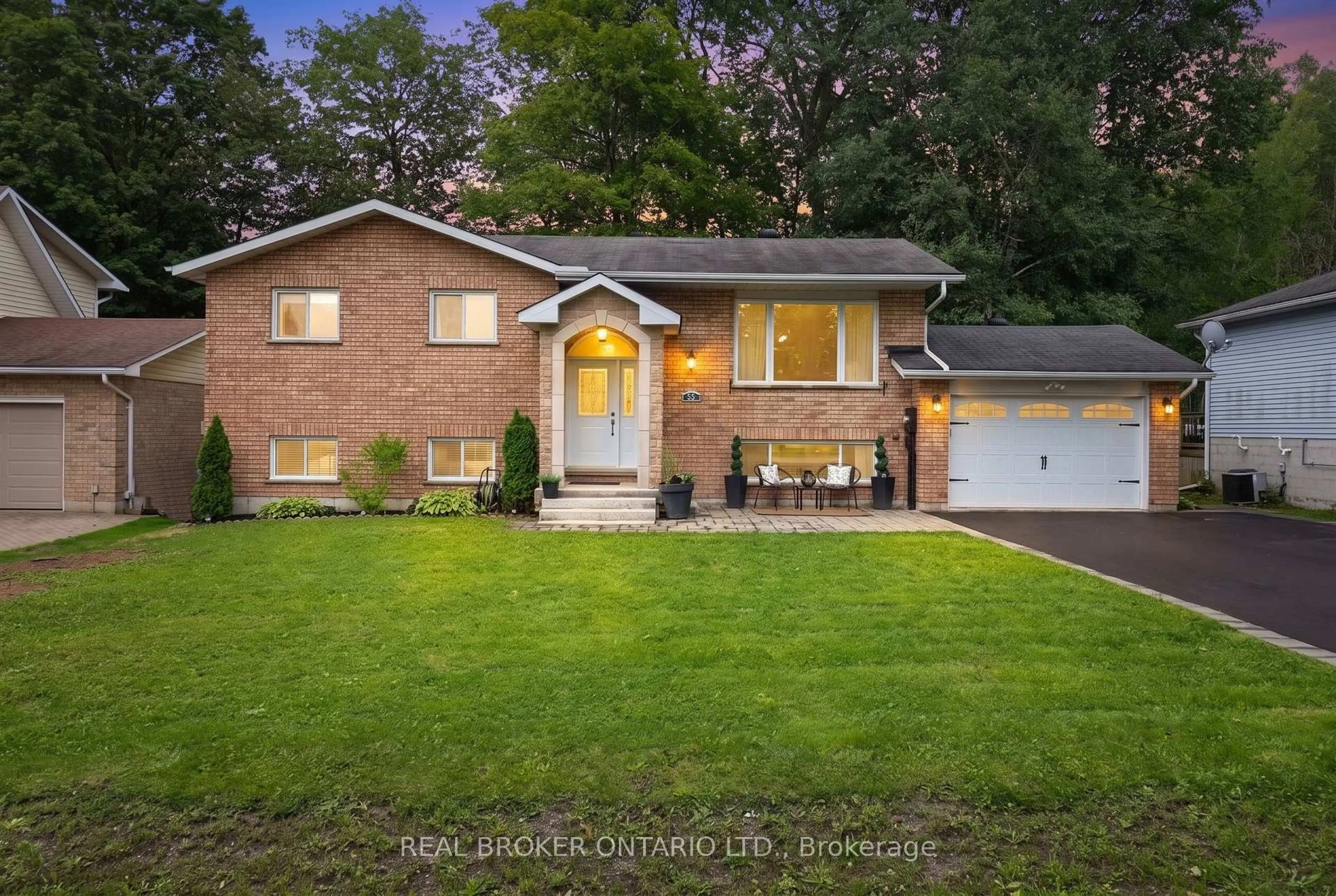 Home with brick exterior material, street for 55 Elizabeth St, Tay Ontario L0K 2A0