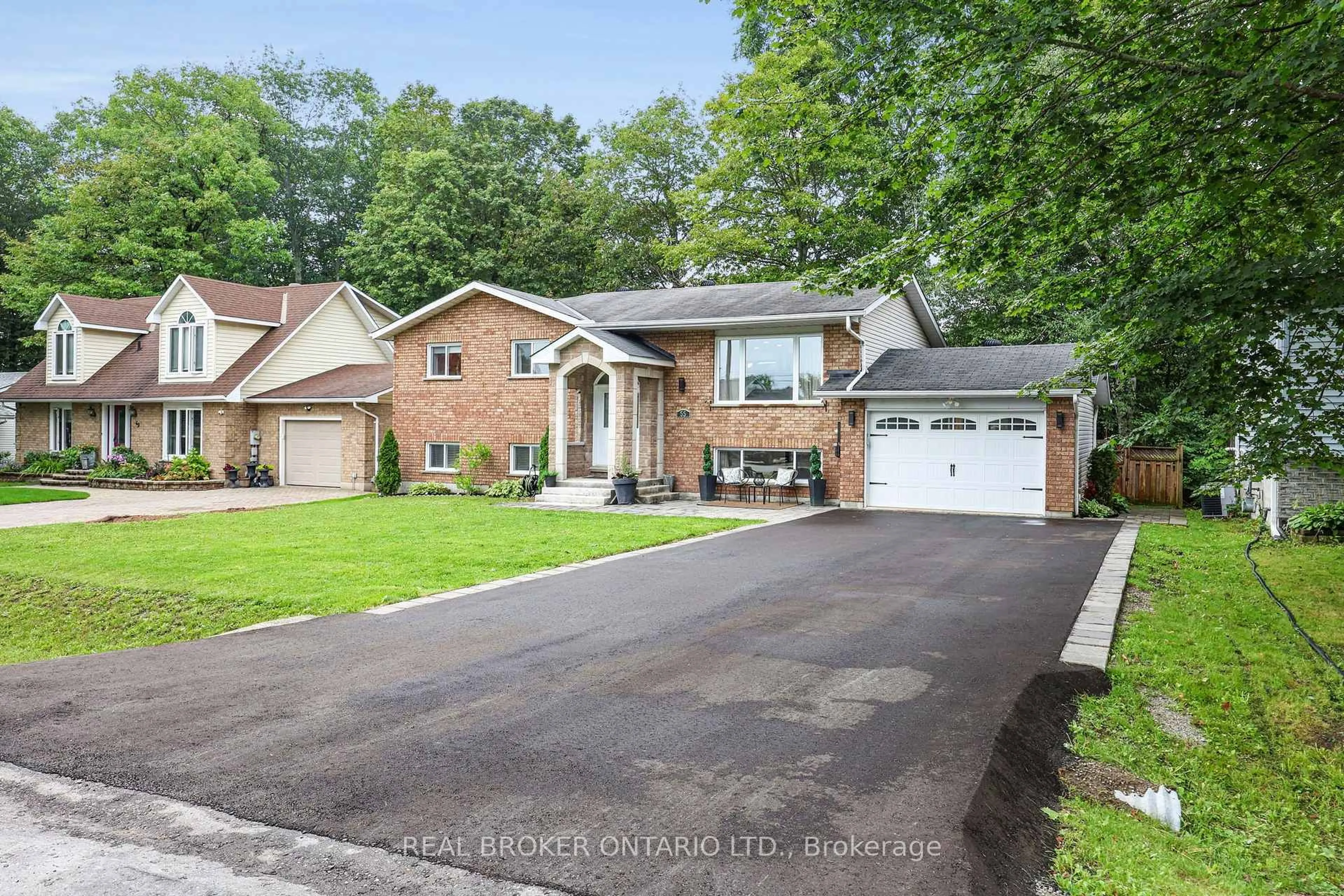 Home with brick exterior material, street for 55 Elizabeth St, Tay Ontario L0K 2A0