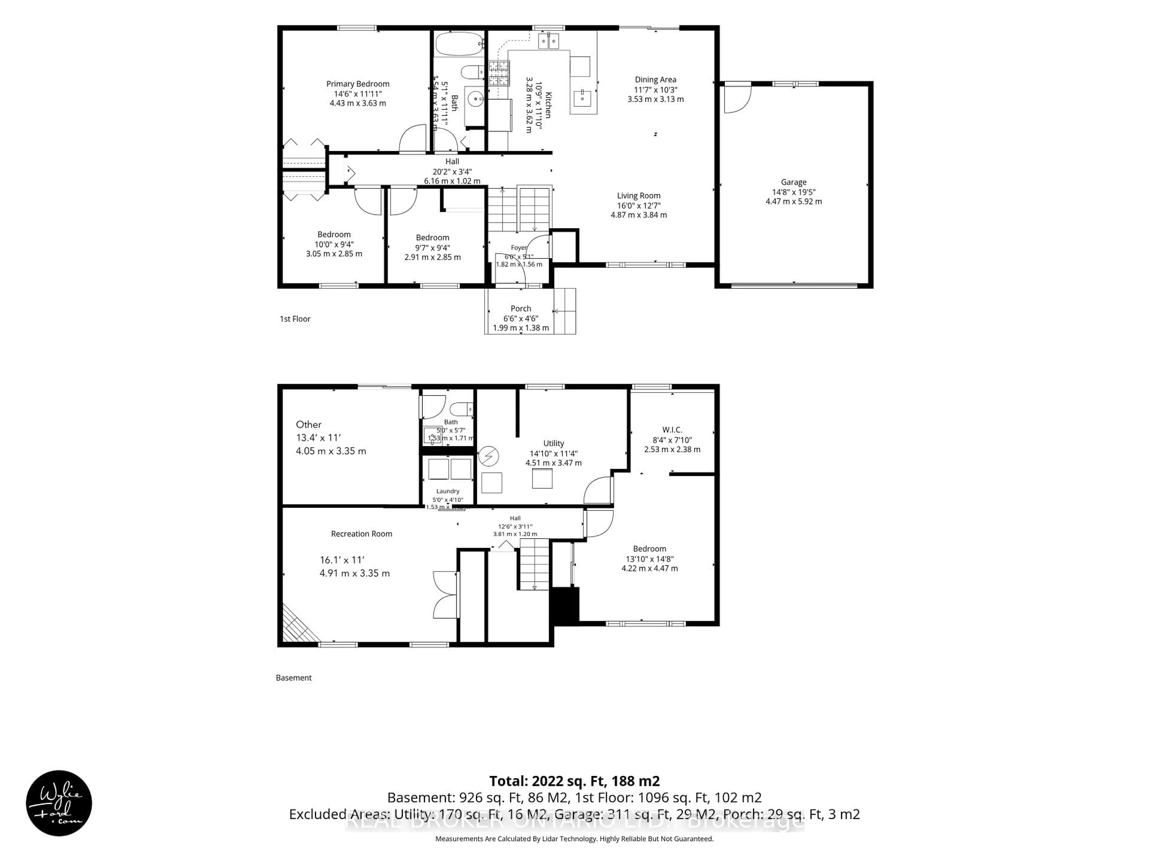 Floor plan for 55 Elizabeth St, Tay Ontario L0K 2A0