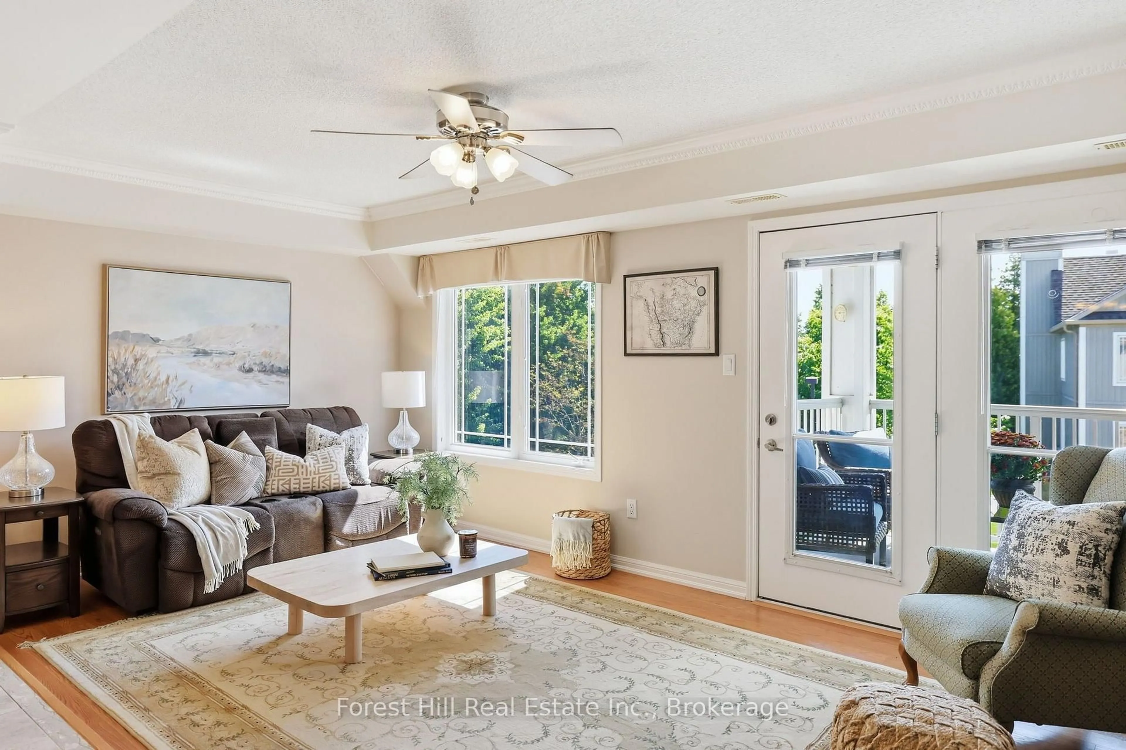Living room with furniture, unknown for 50 Mulligan Lane #316, Wasaga Beach Ontario L9Z 0C5
