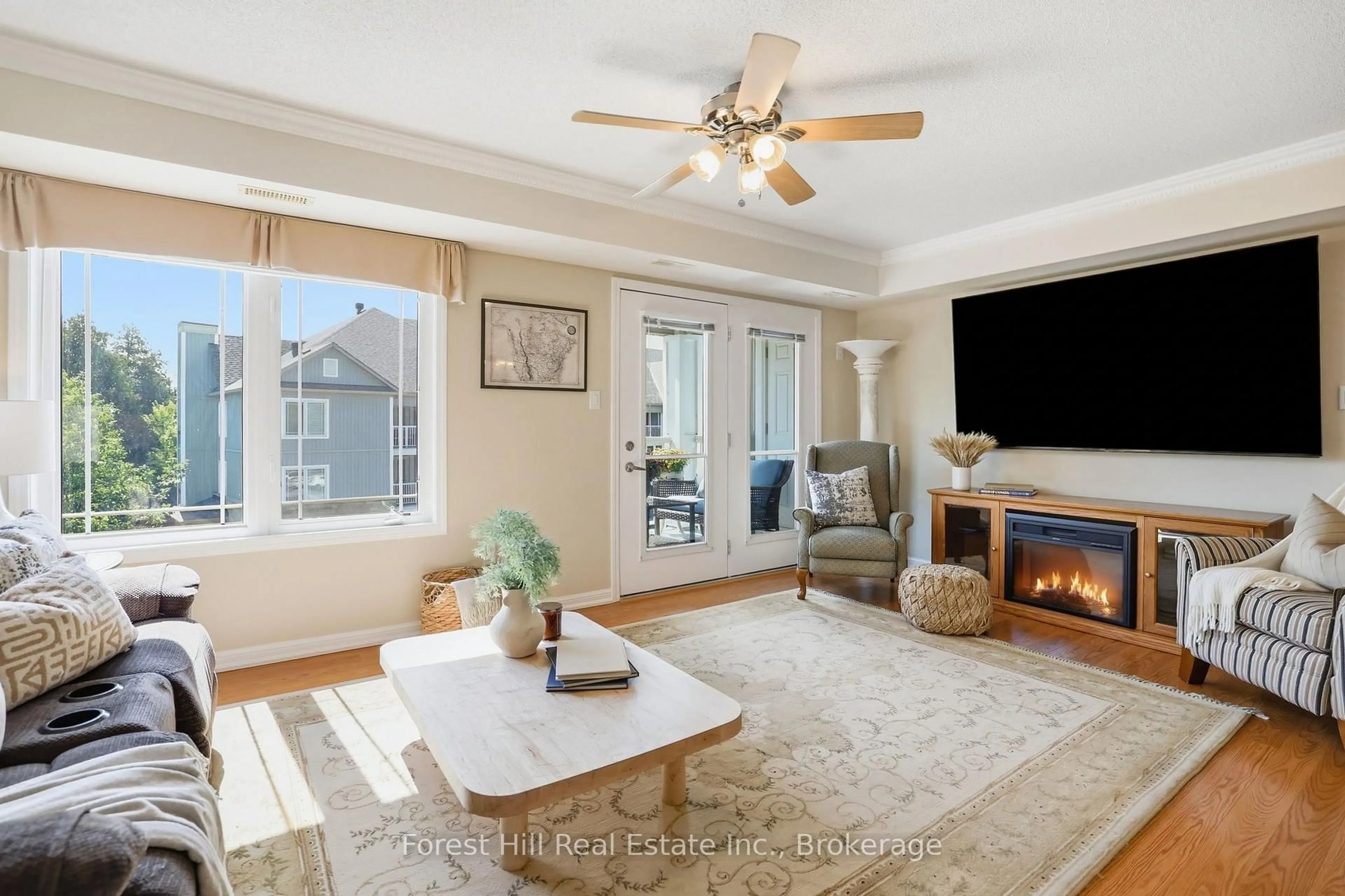 Living room with furniture, unknown for 50 Mulligan Lane #316, Wasaga Beach Ontario L9Z 0C5