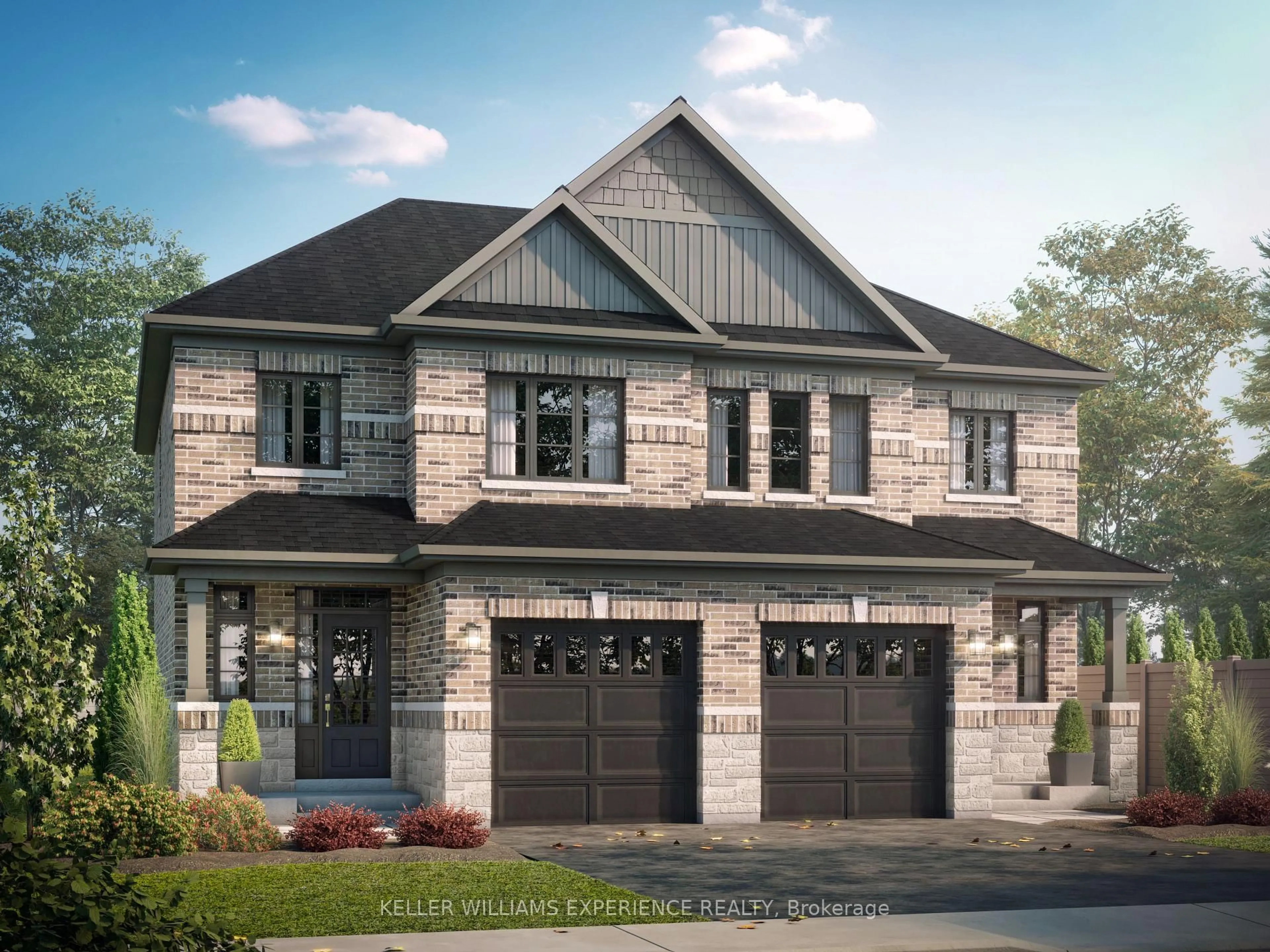 Home with brick exterior material, street for 44 Sagewood Ave, Barrie Ontario L9J 0K3