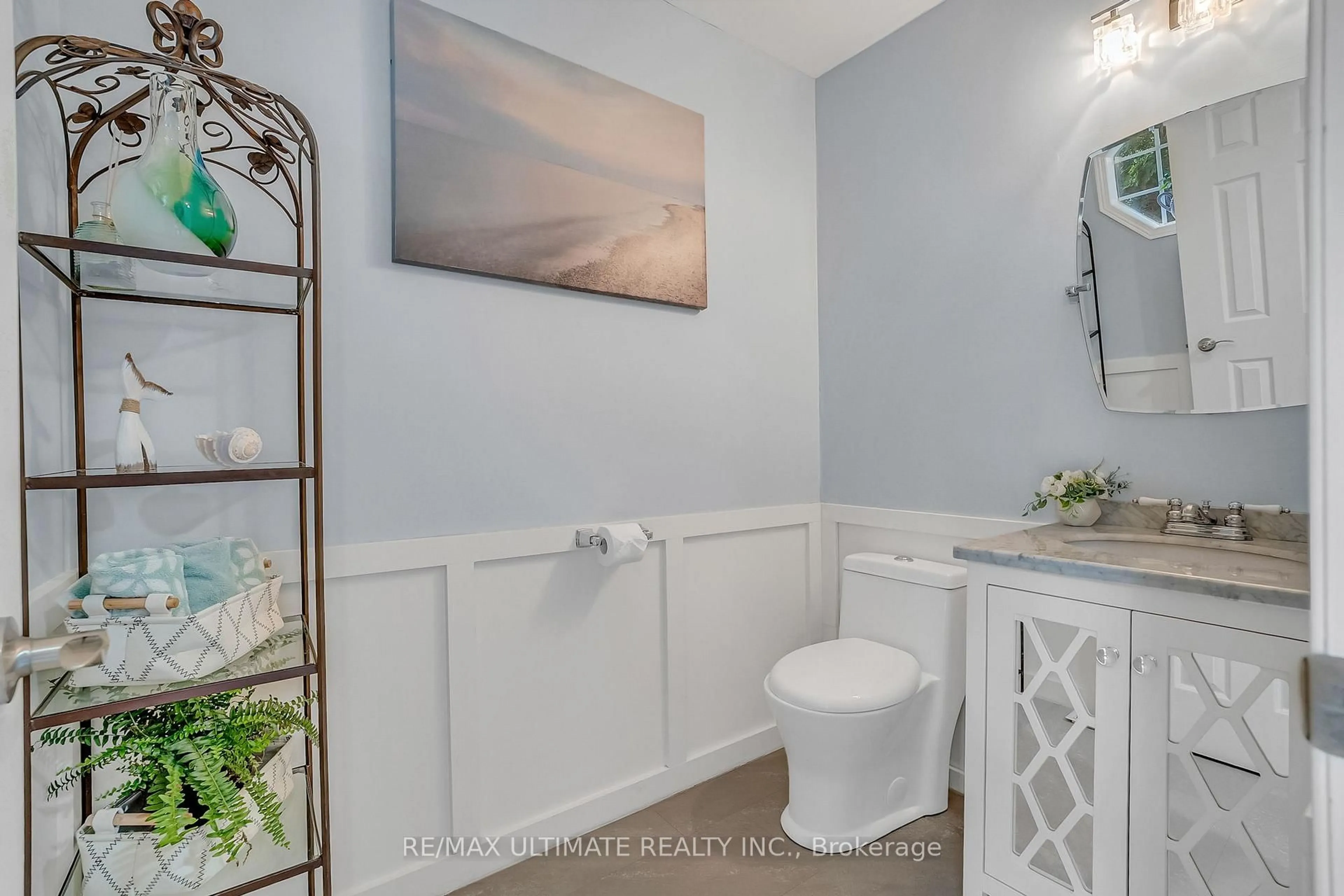 Contemporary bathroom, ceramic/tile floor for 96 Bruce Cres, Barrie Ontario L4N 8P4