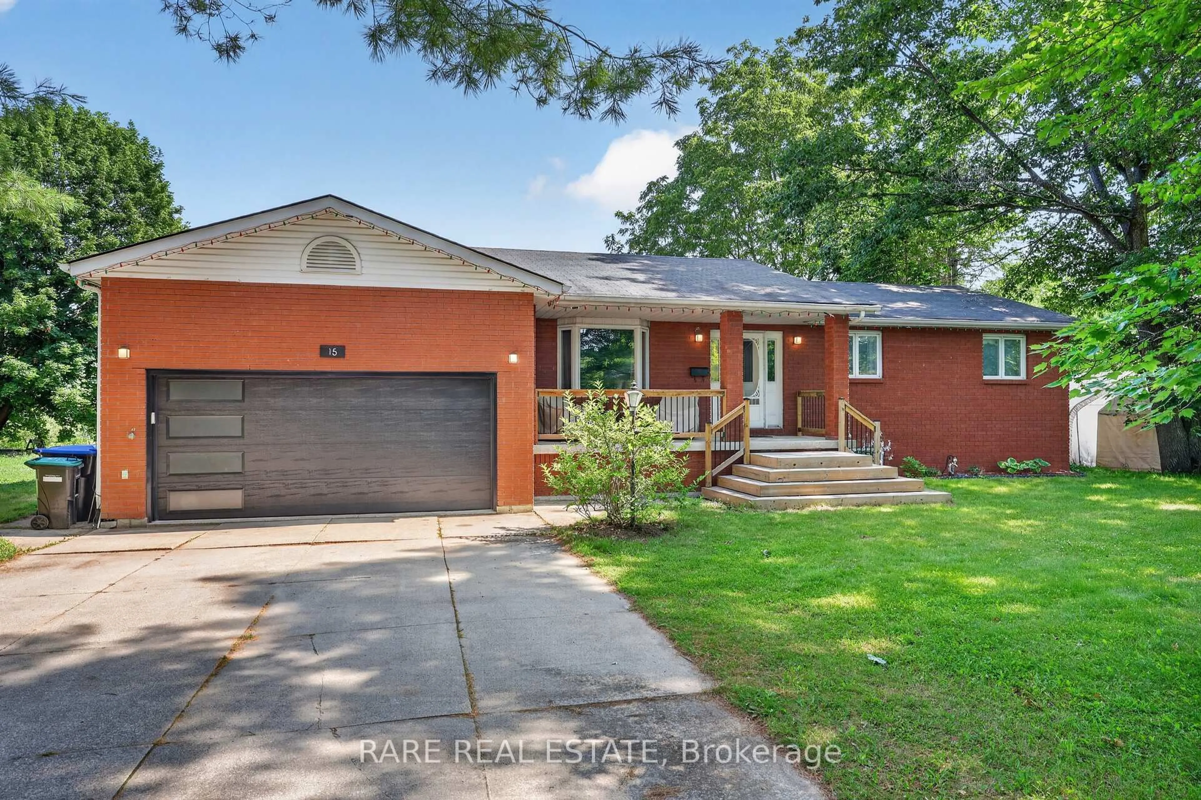 Home with brick exterior material, street for 15 Switzer St, Clearview Ontario L0M 1N0