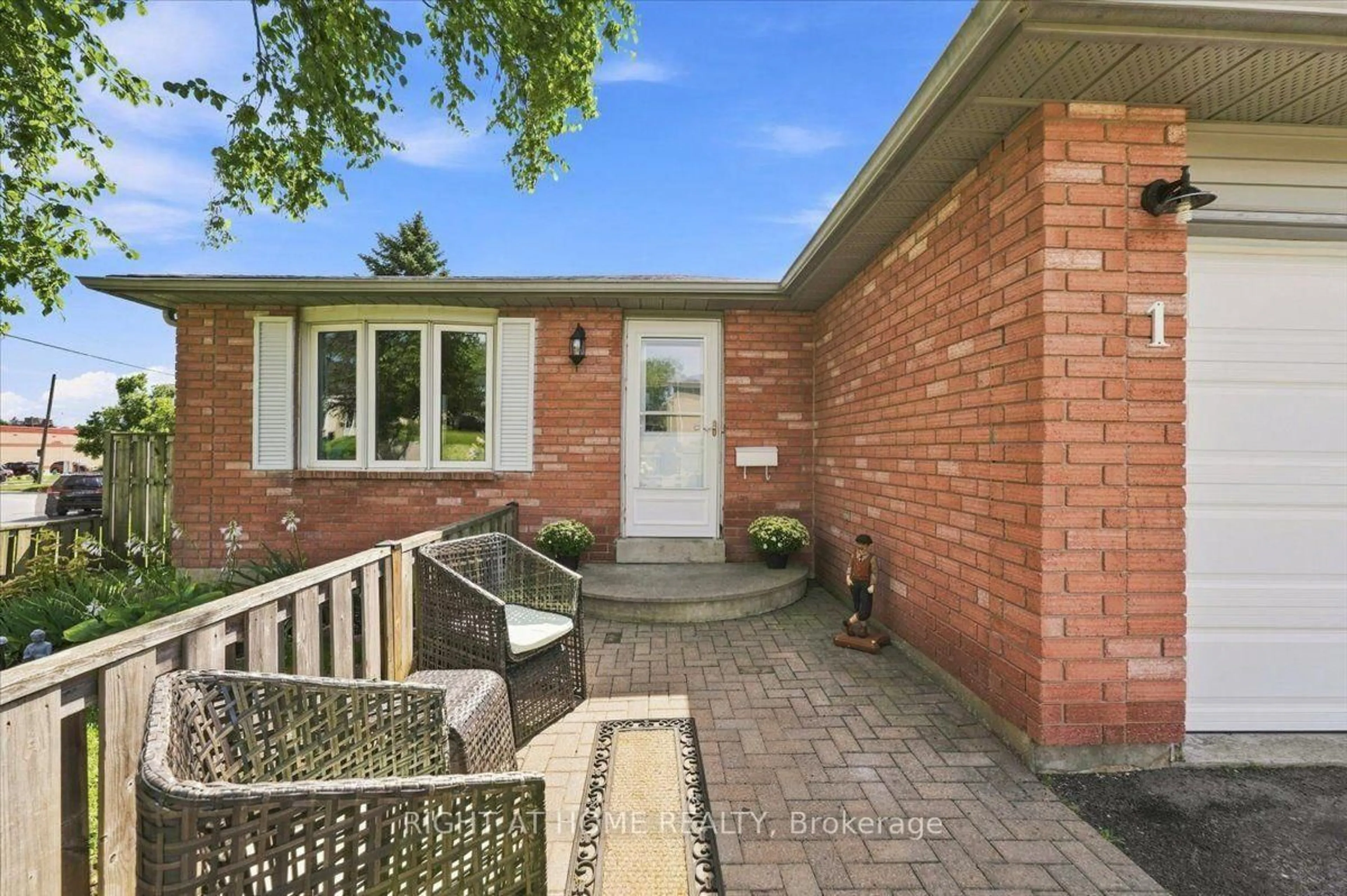 Home with brick exterior material, street for 1 Argyle Rd, Barrie Ontario L4N 6P9