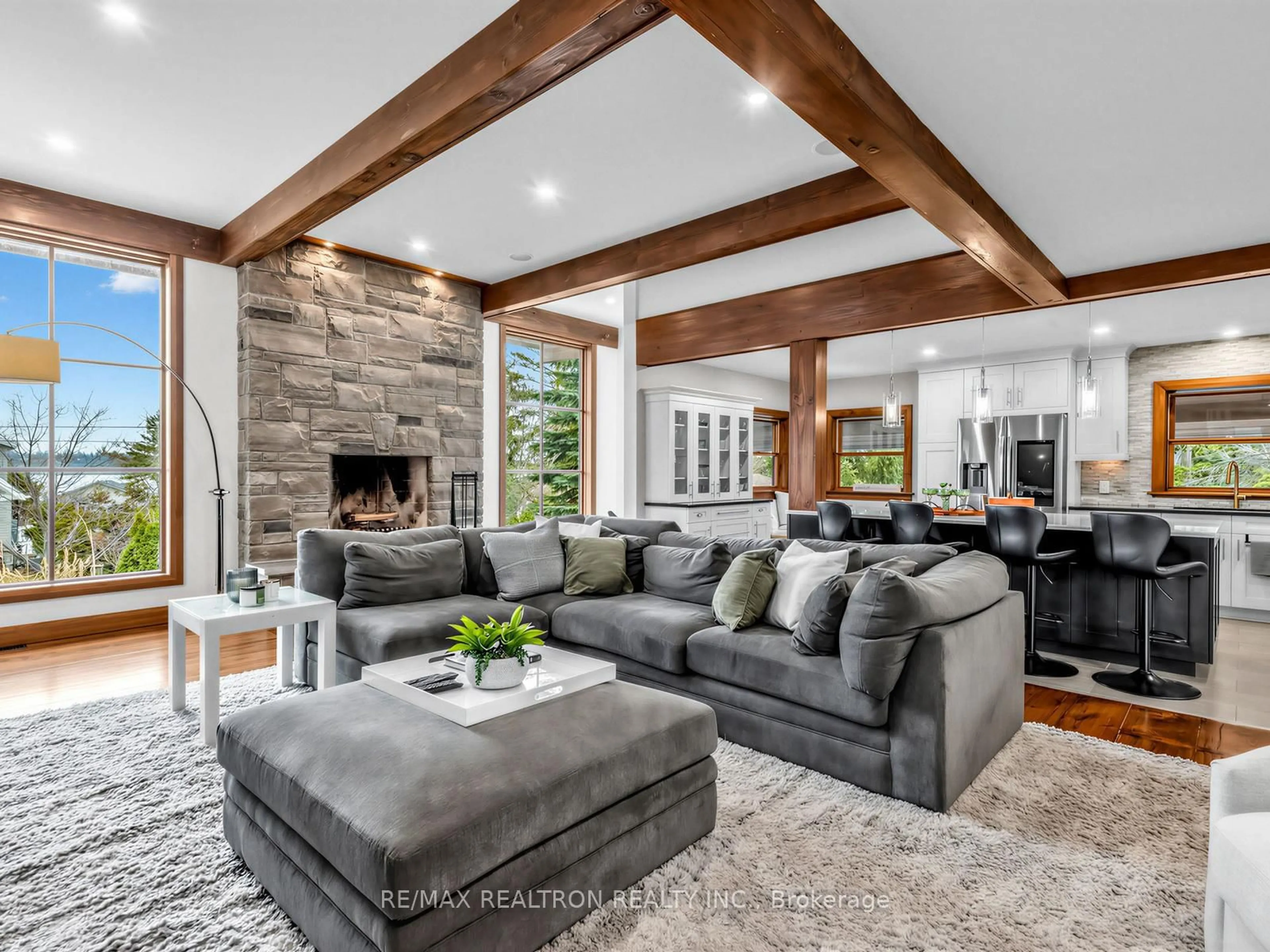 Living room with furniture, unknown for 49 Gray Lane, Barrie Ontario L4N 7T1