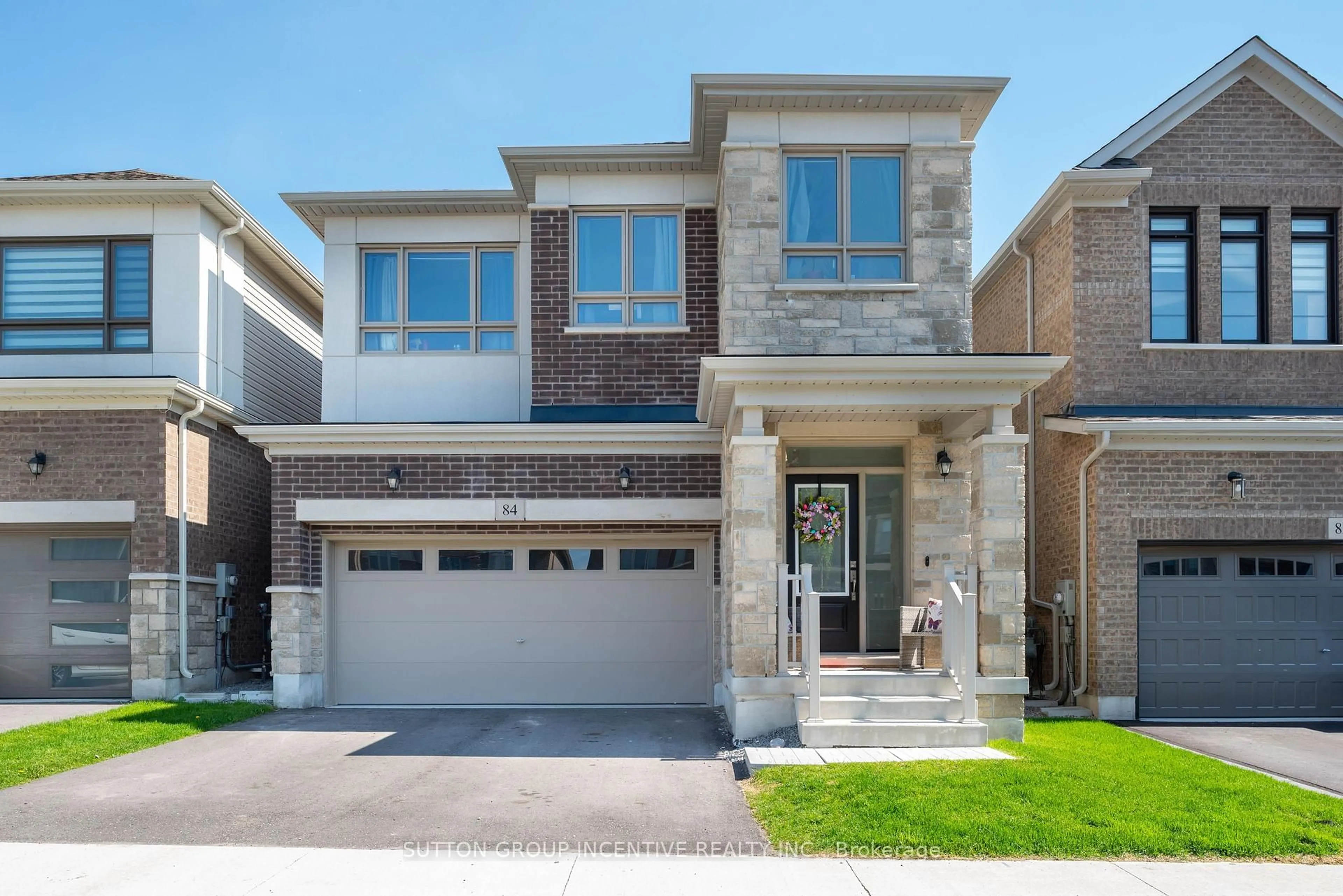 Home with brick exterior material, street for 84 Shepherd Dr, Barrie Ontario L9J 0P5