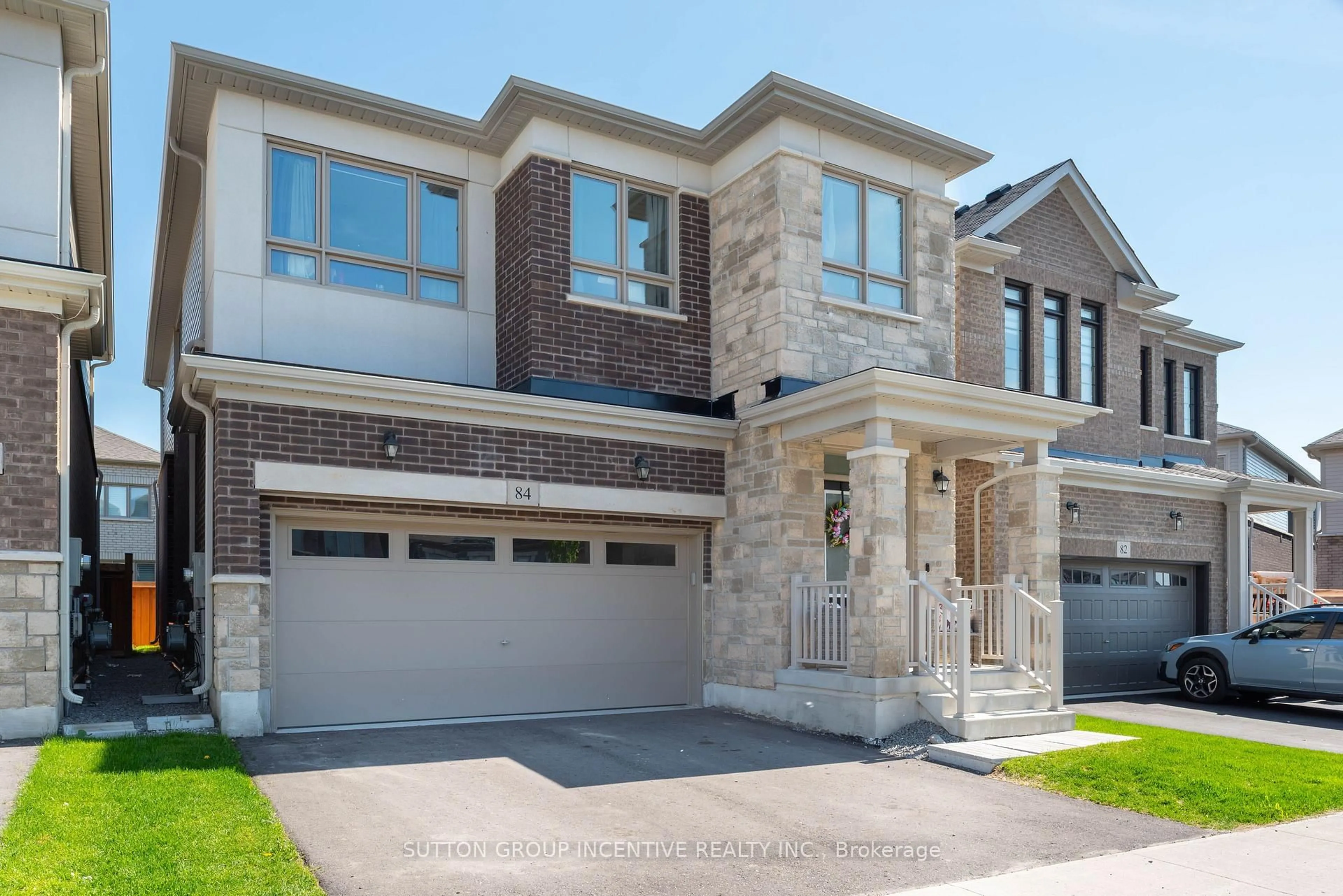 Home with brick exterior material, street for 84 Shepherd Dr, Barrie Ontario L9J 0P5