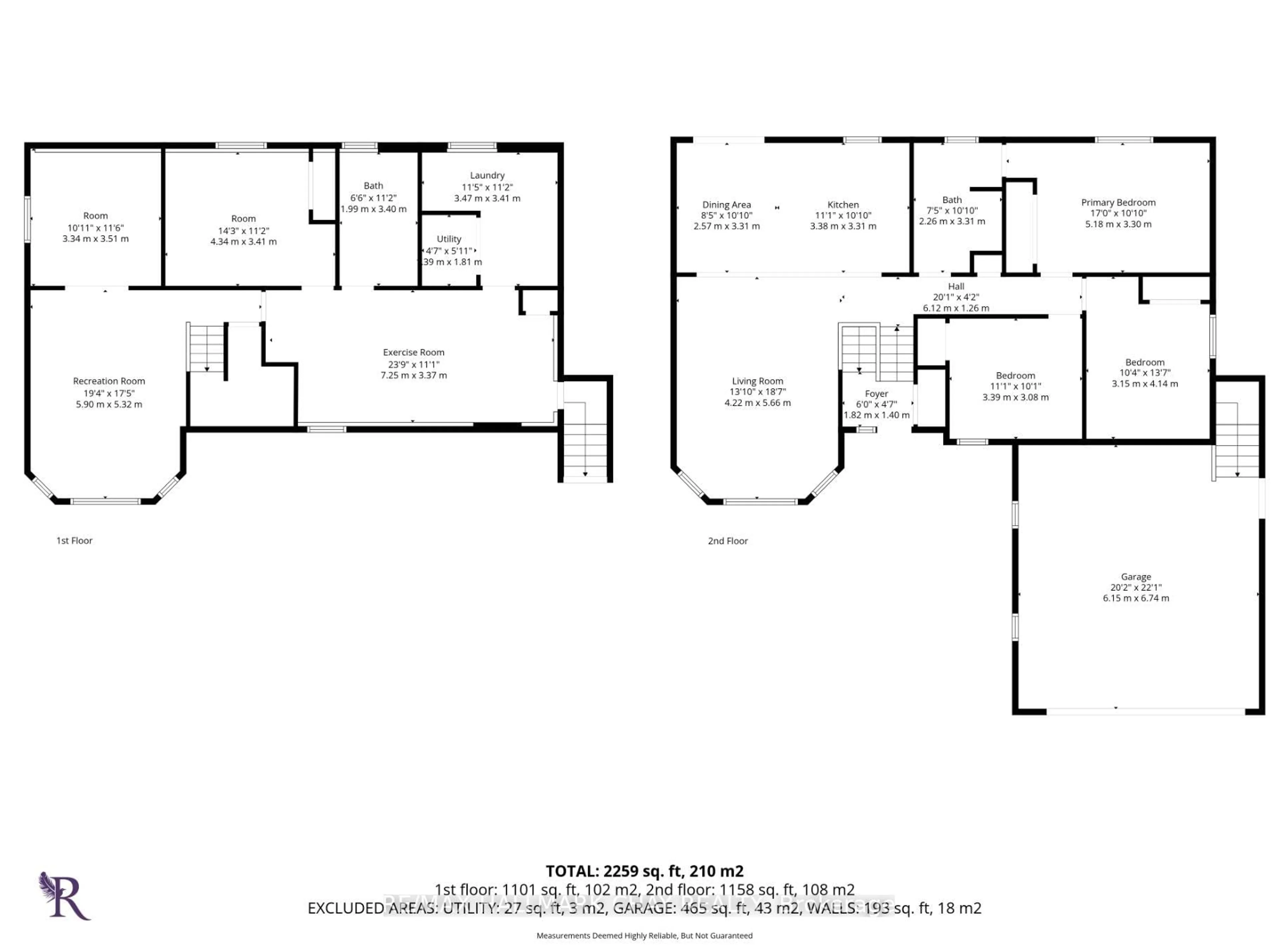 Floor plan for 282 Warrington Rd, Clearview Ontario L0M 1S0