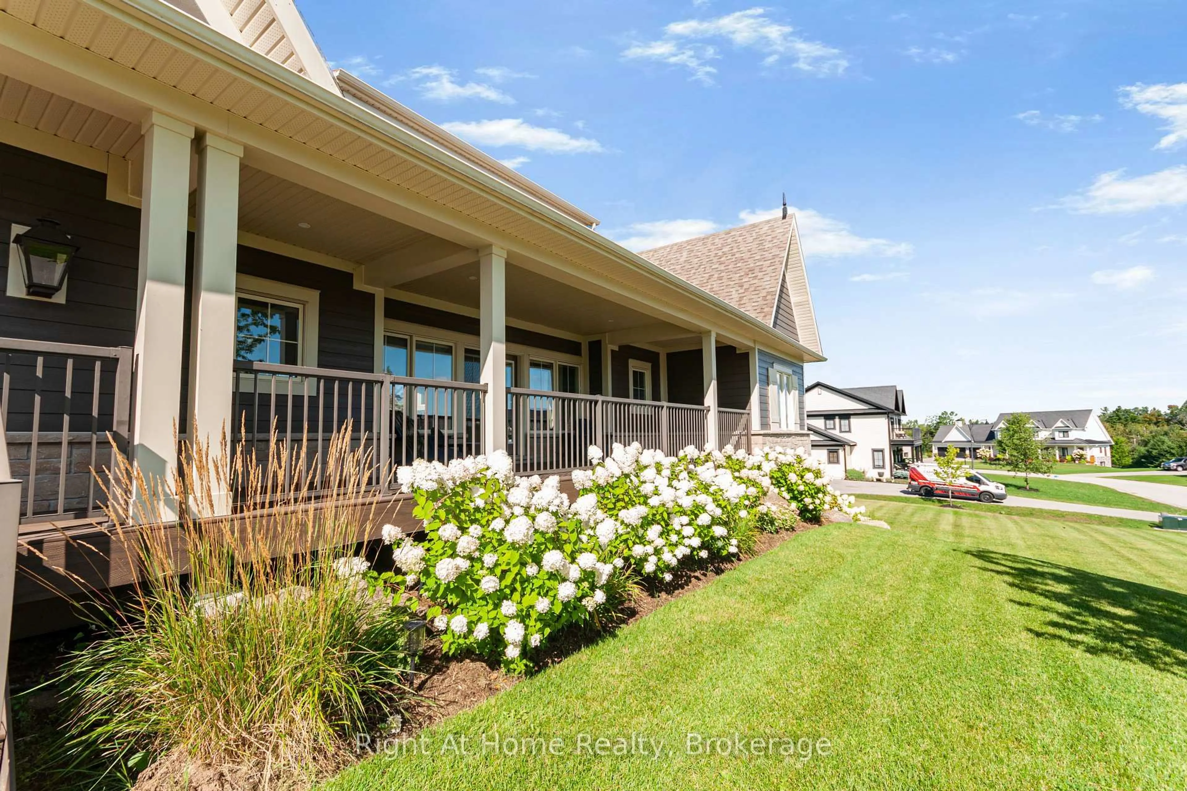 Patio, water/lake/river/ocean view for 16 Gelderland Cres, Oro-Medonte Ontario L0K 1E0